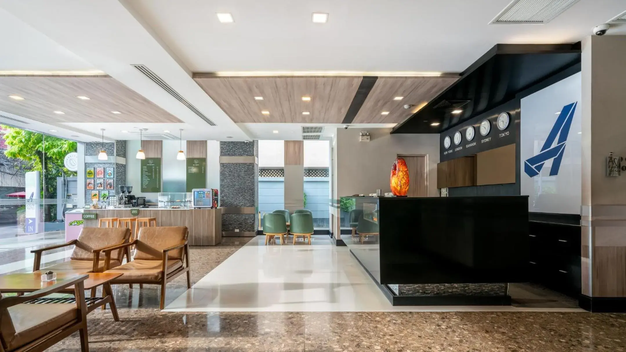 Lobby or reception in Adelphi Suites Bangkok Lobby or reception in Adelphi Suites Bangkok