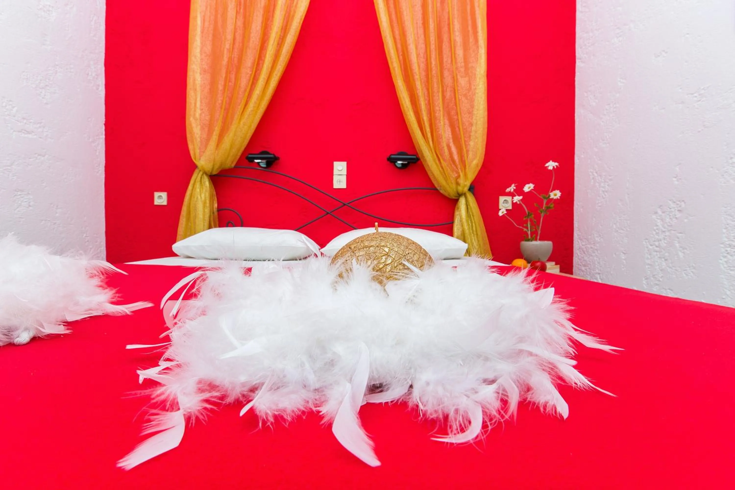 Bedroom, Bed in Litsa Studios