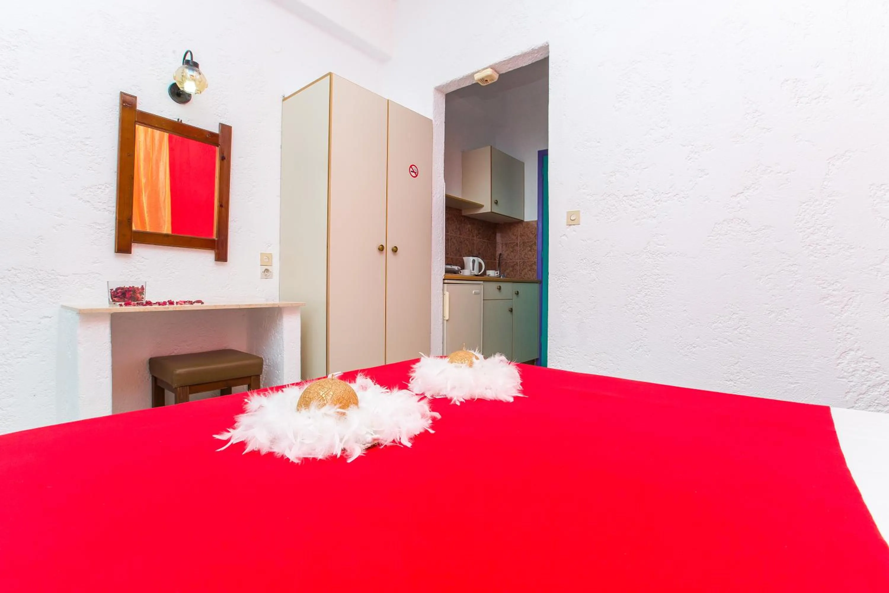 Bedroom, Bed in Litsa Studios