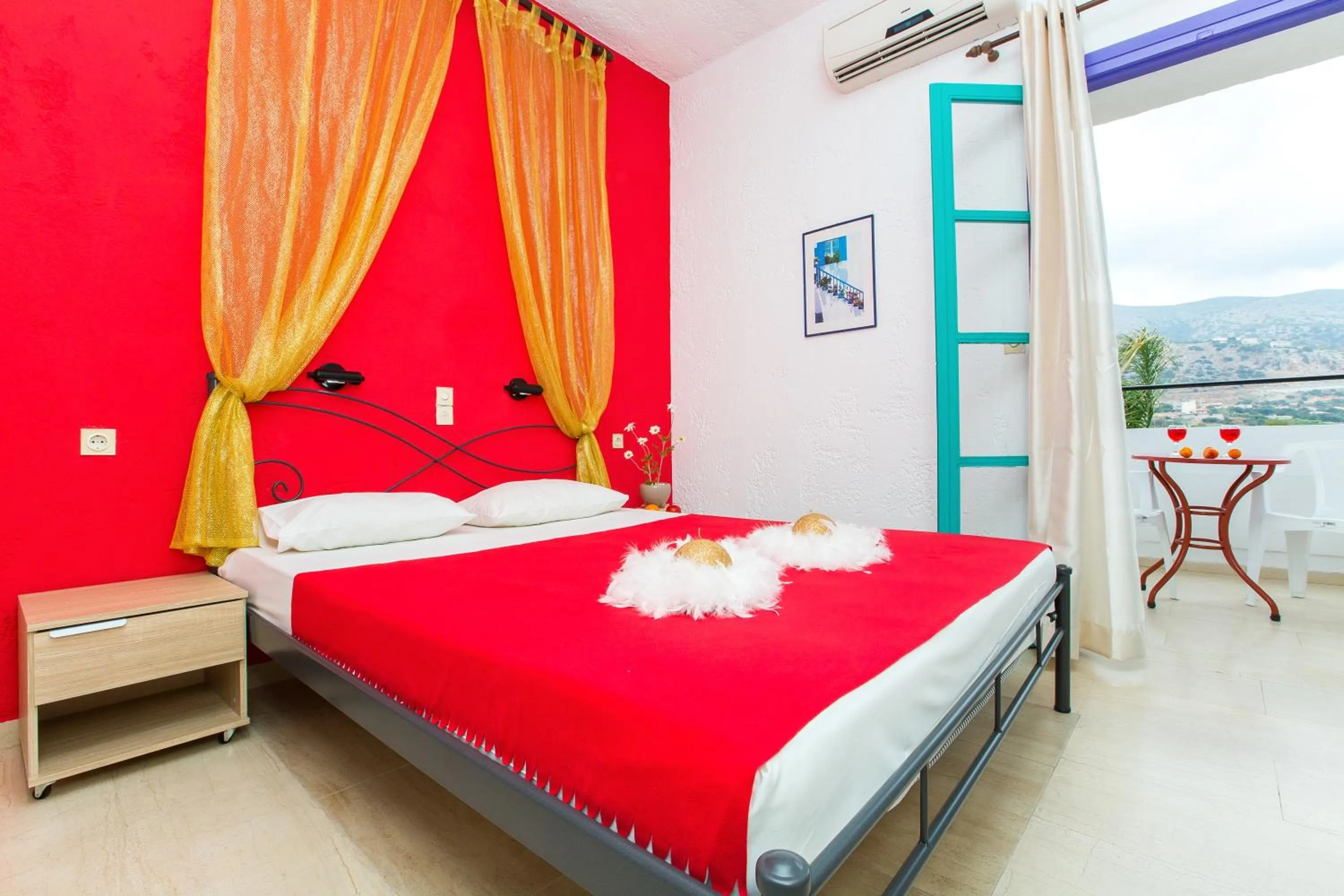 Bedroom, Bed in Litsa Studios