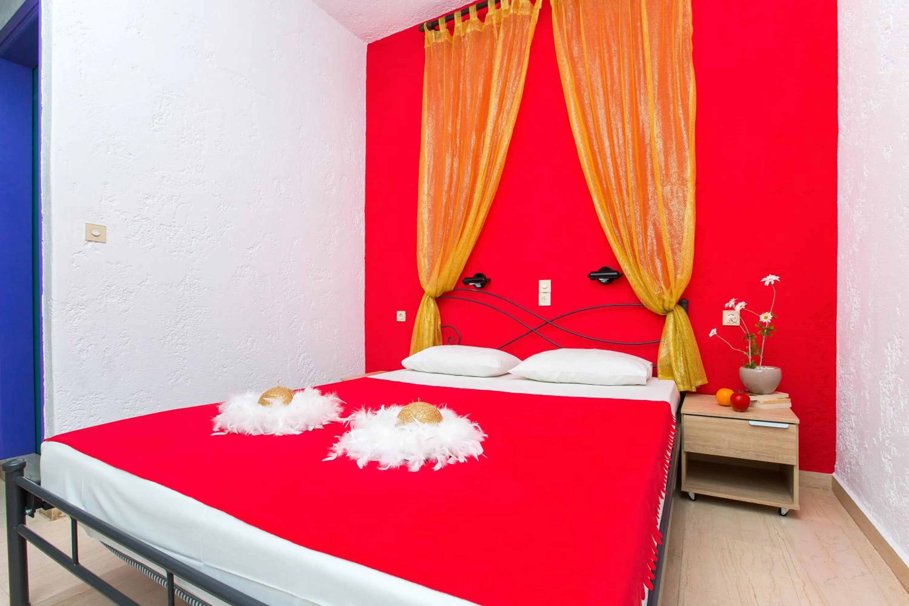 Bedroom, Bed in Litsa Studios