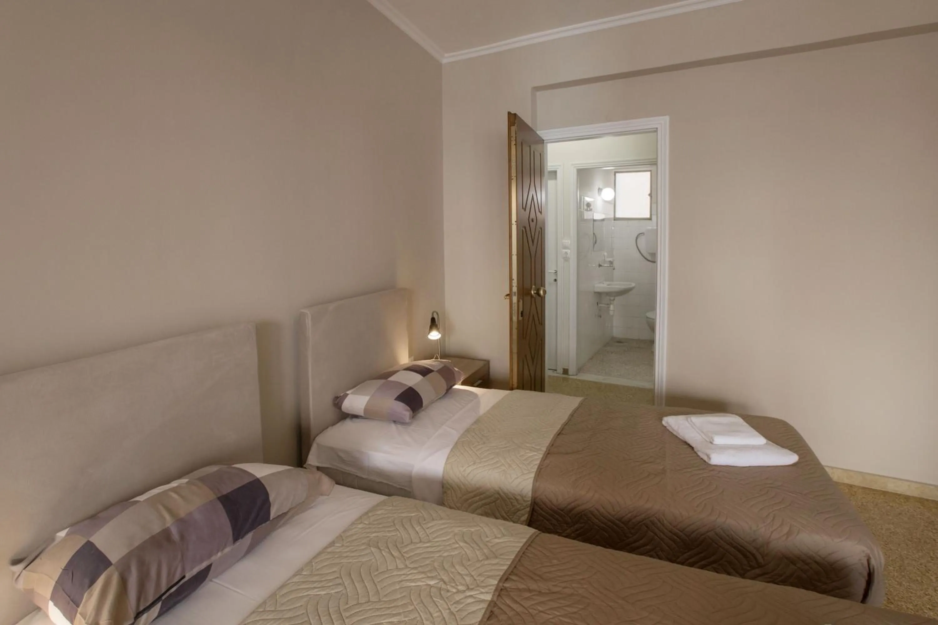 Toilet, Bed in Leonidas Loft in the heart of Athens by GHH