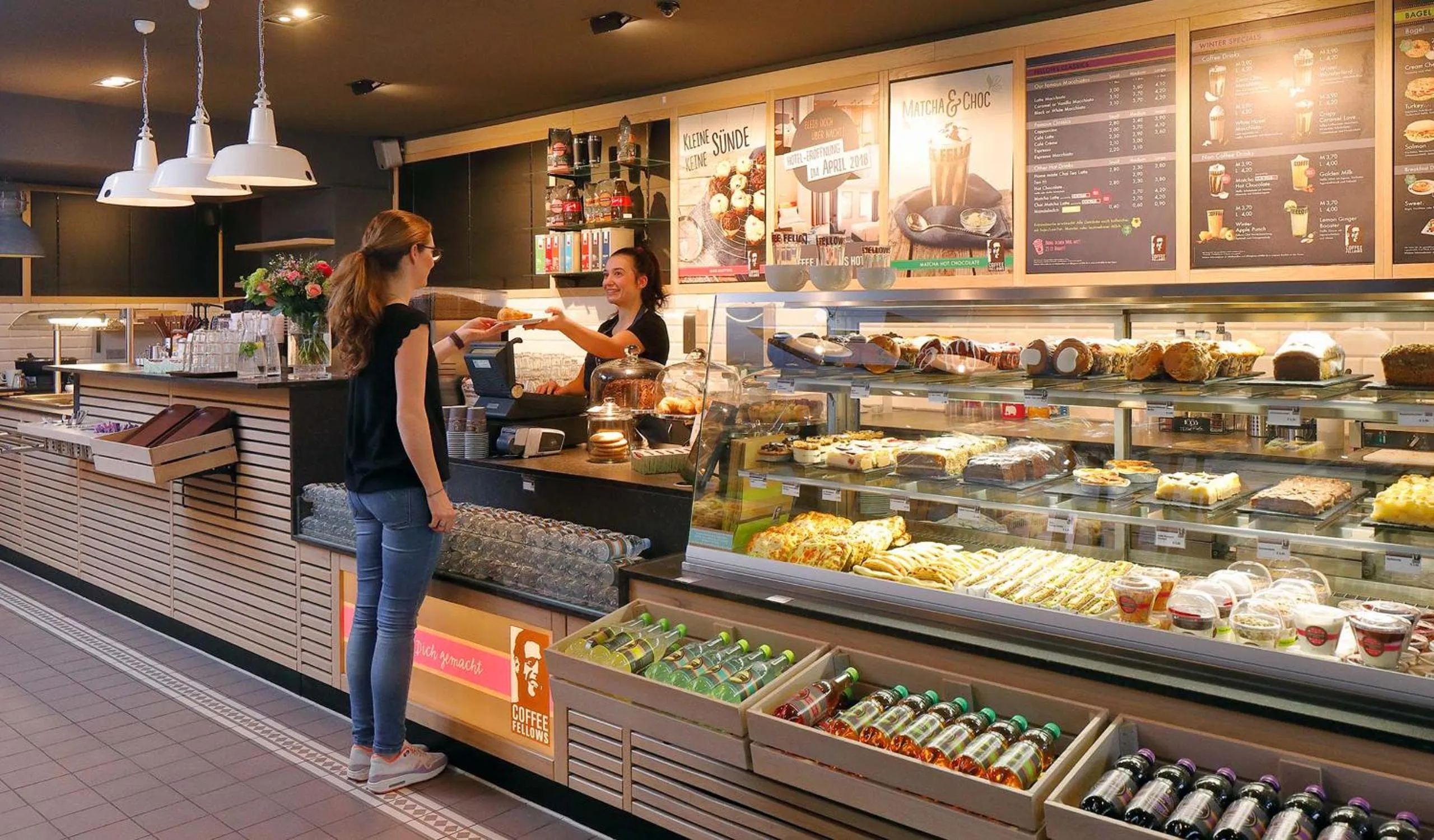 Restaurant/places to eat in Coffee Fellows Hotel Dortmund