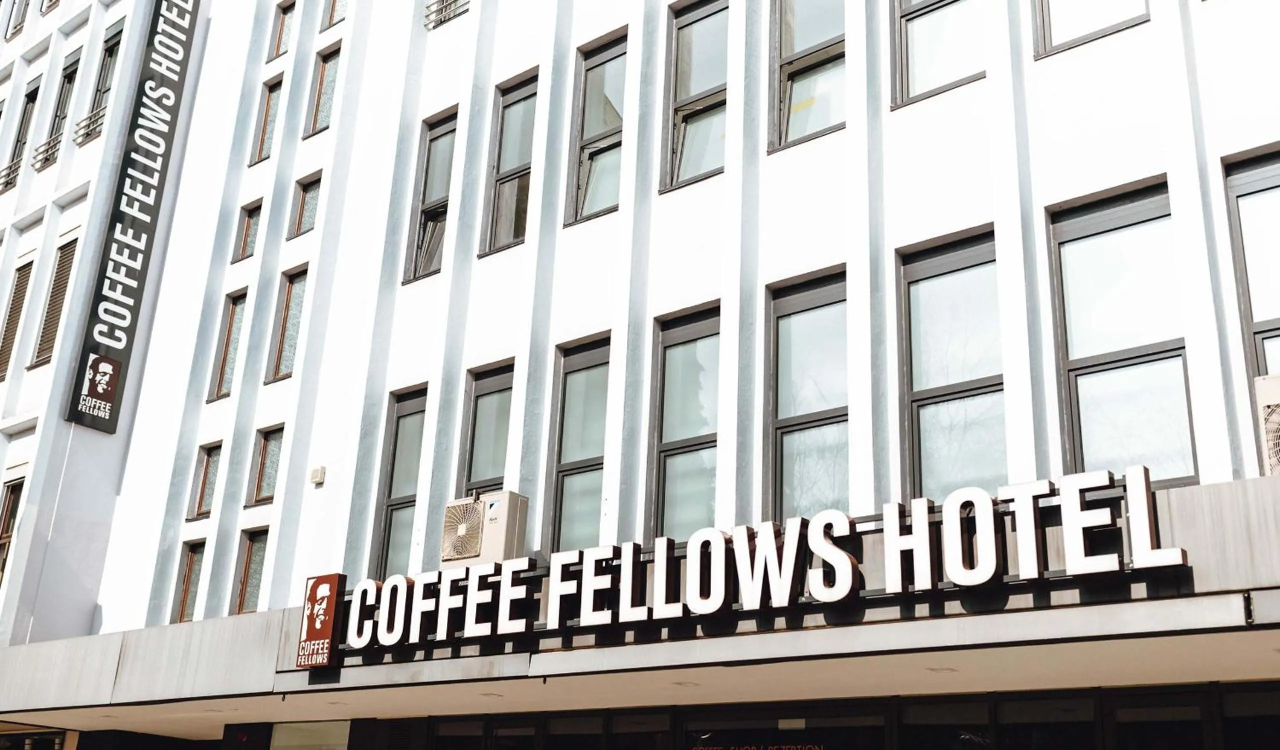 Property building in Coffee Fellows Hotel Dortmund