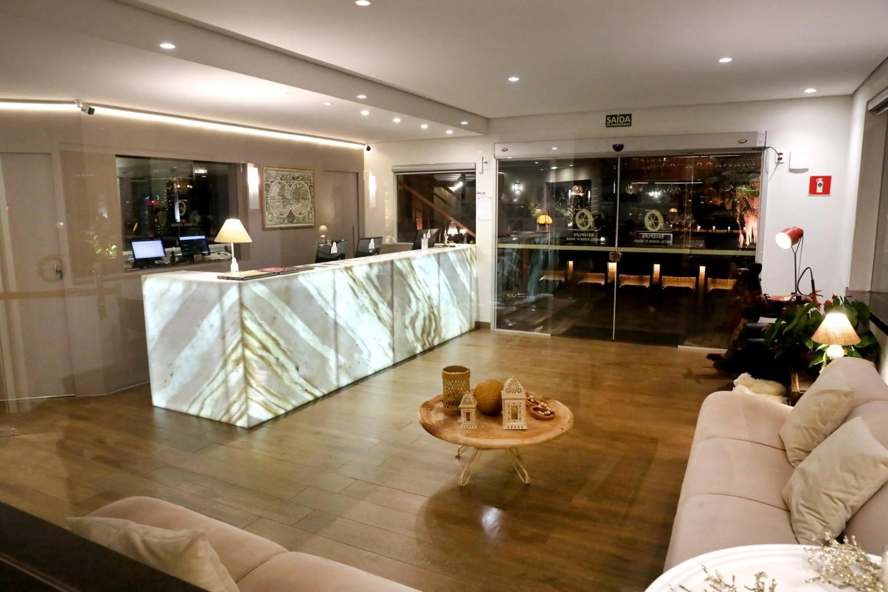 Lobby or reception in Hotel Roda D'Agua