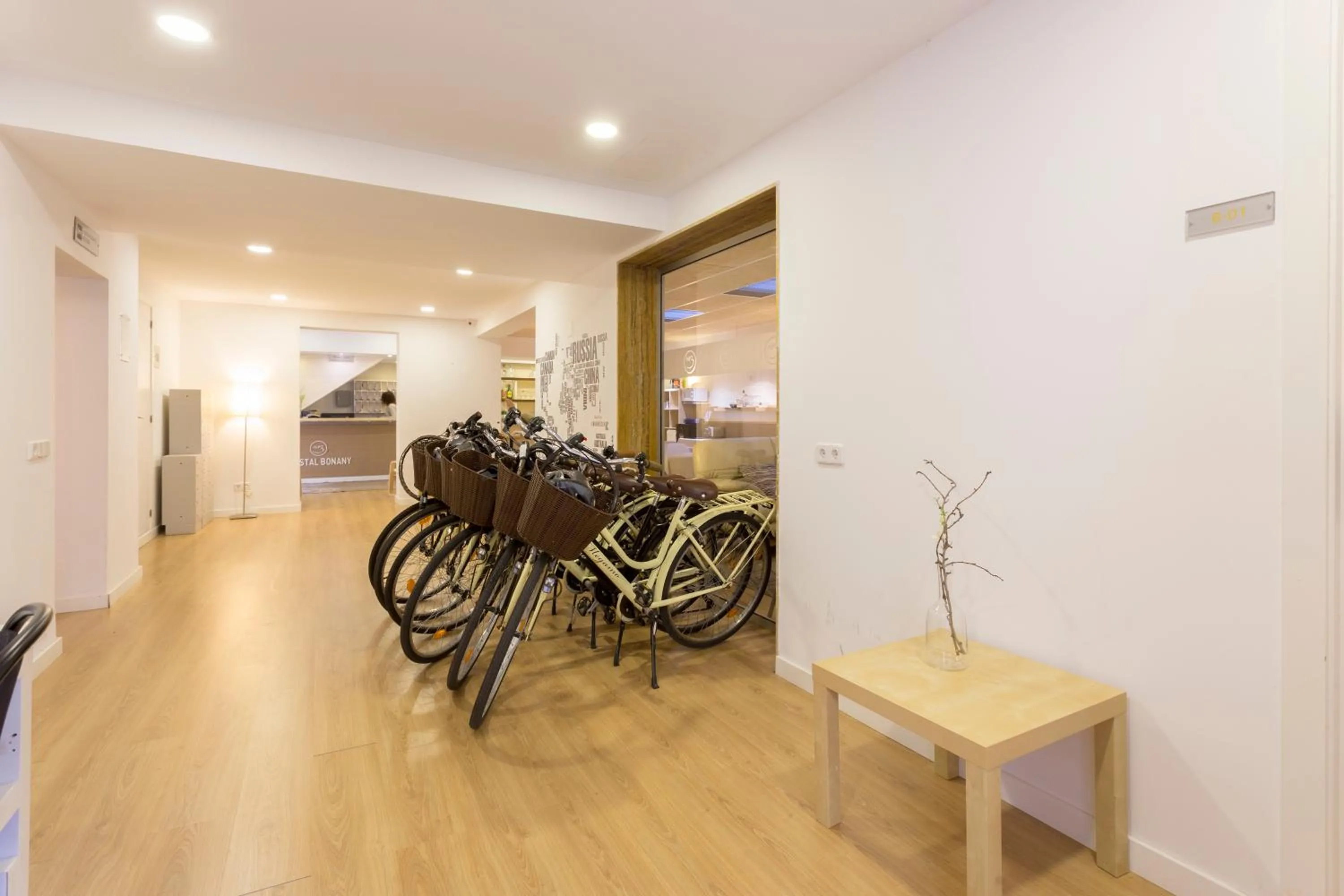 Area and facilities in Hostal Bonany