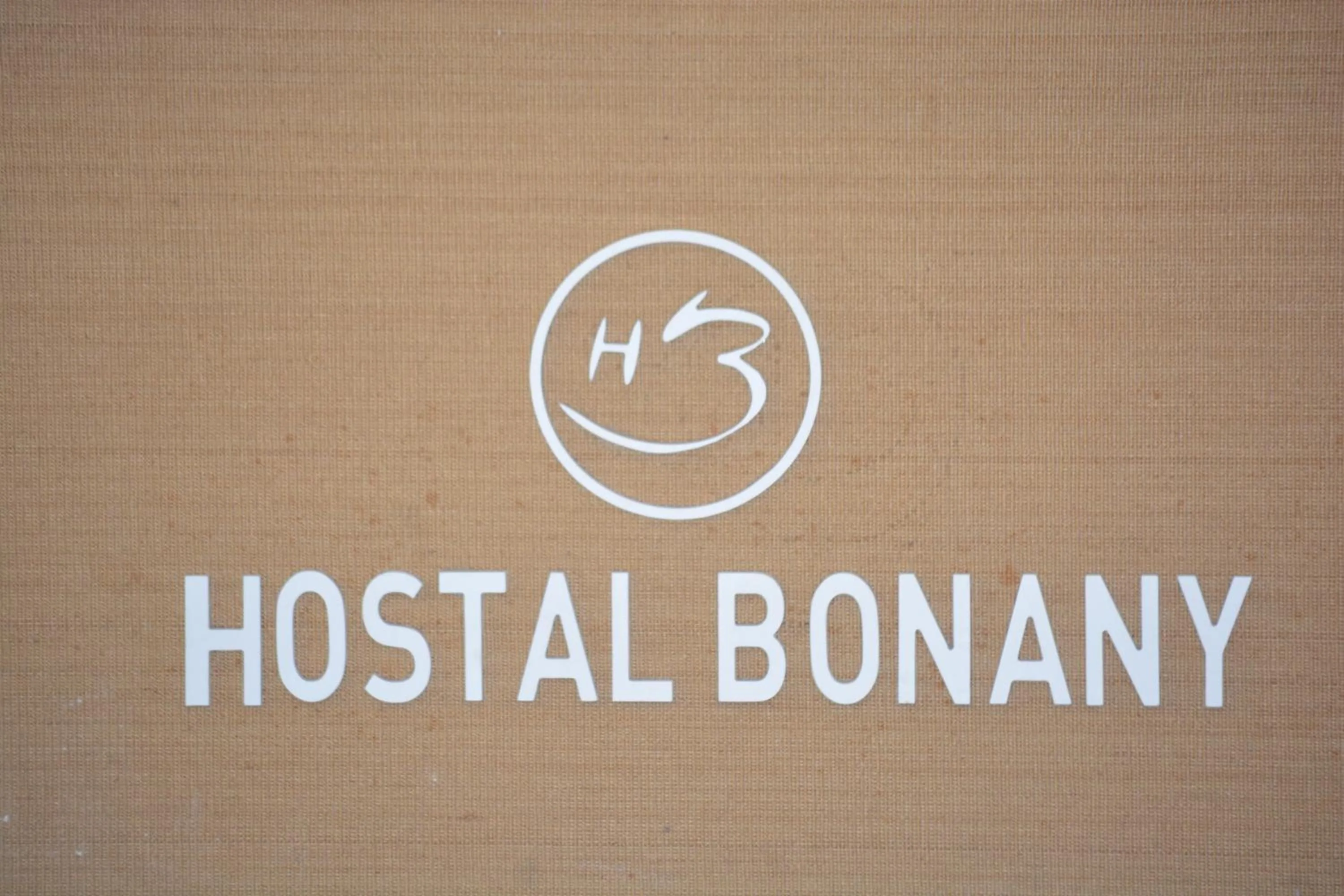 Logo/Certificate/Sign in Hostal Bonany
