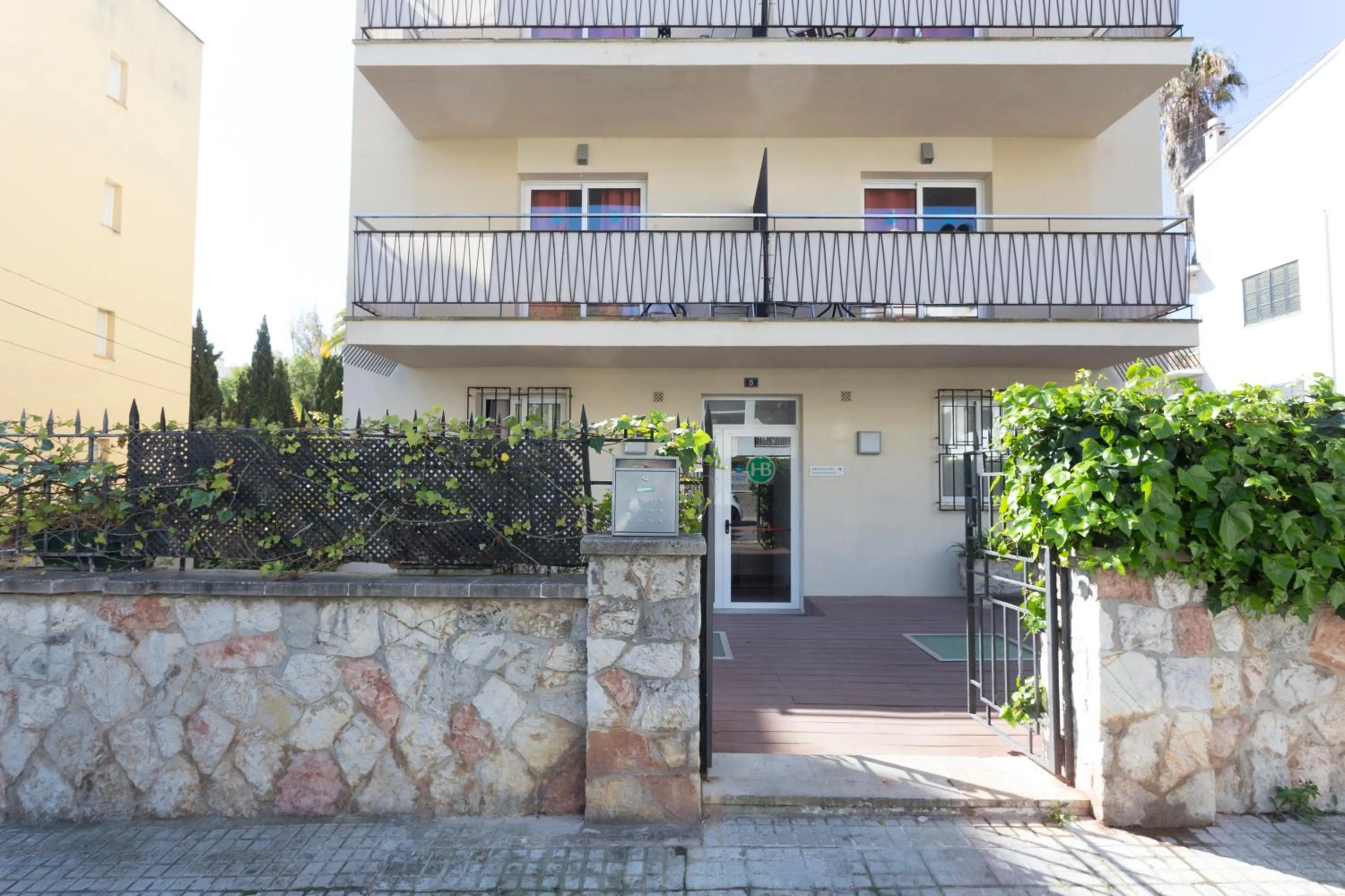 Lobby or reception in Hostal Bonany