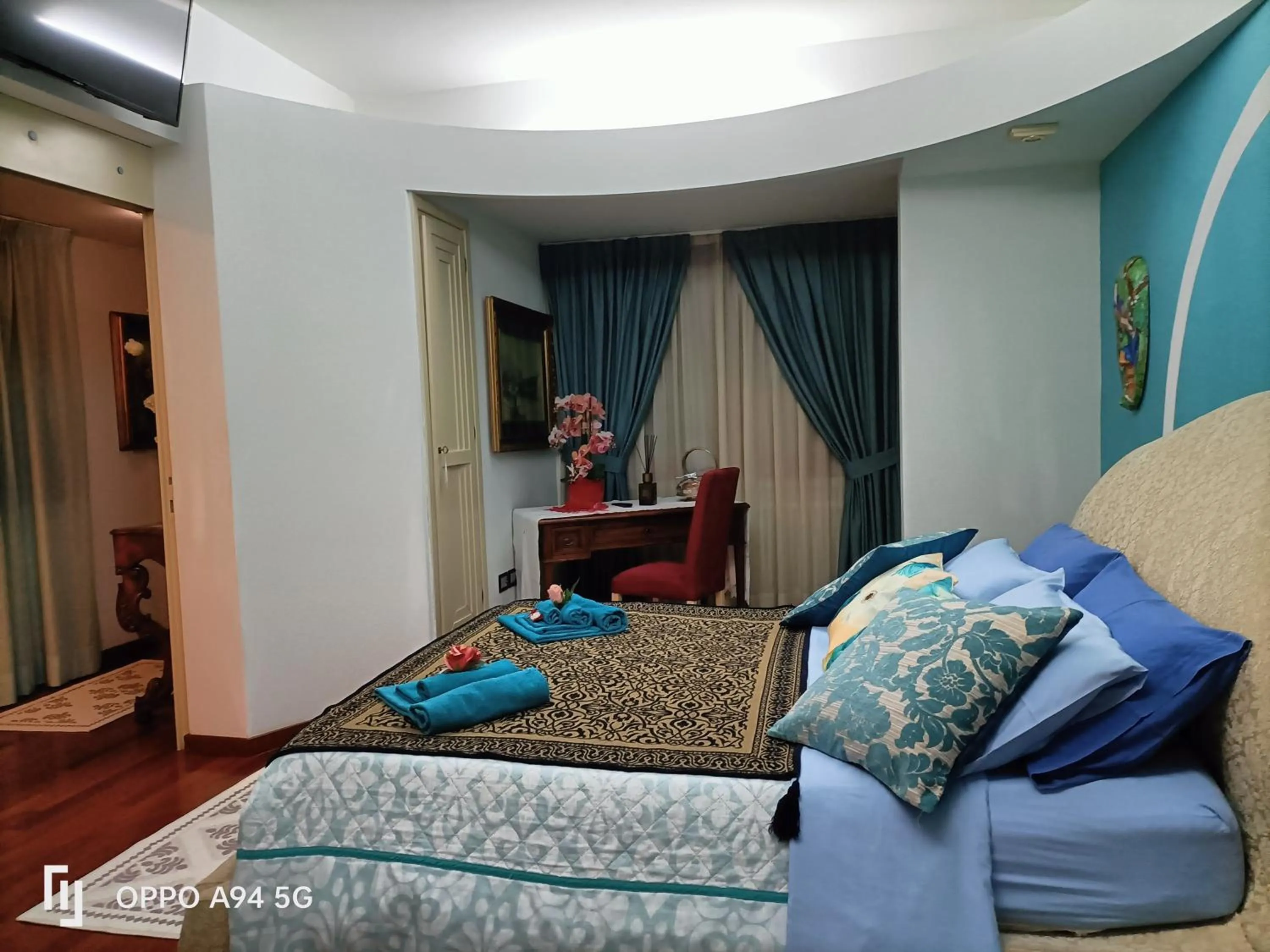 Bed in Gemma Di Gallura Charme B&B