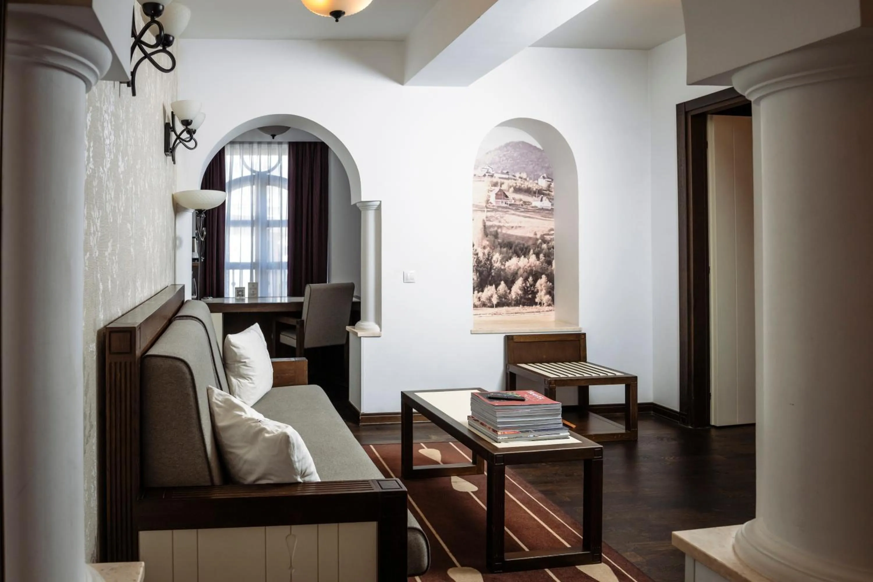 Living room in Epoque Hotel - Relais & Chateaux