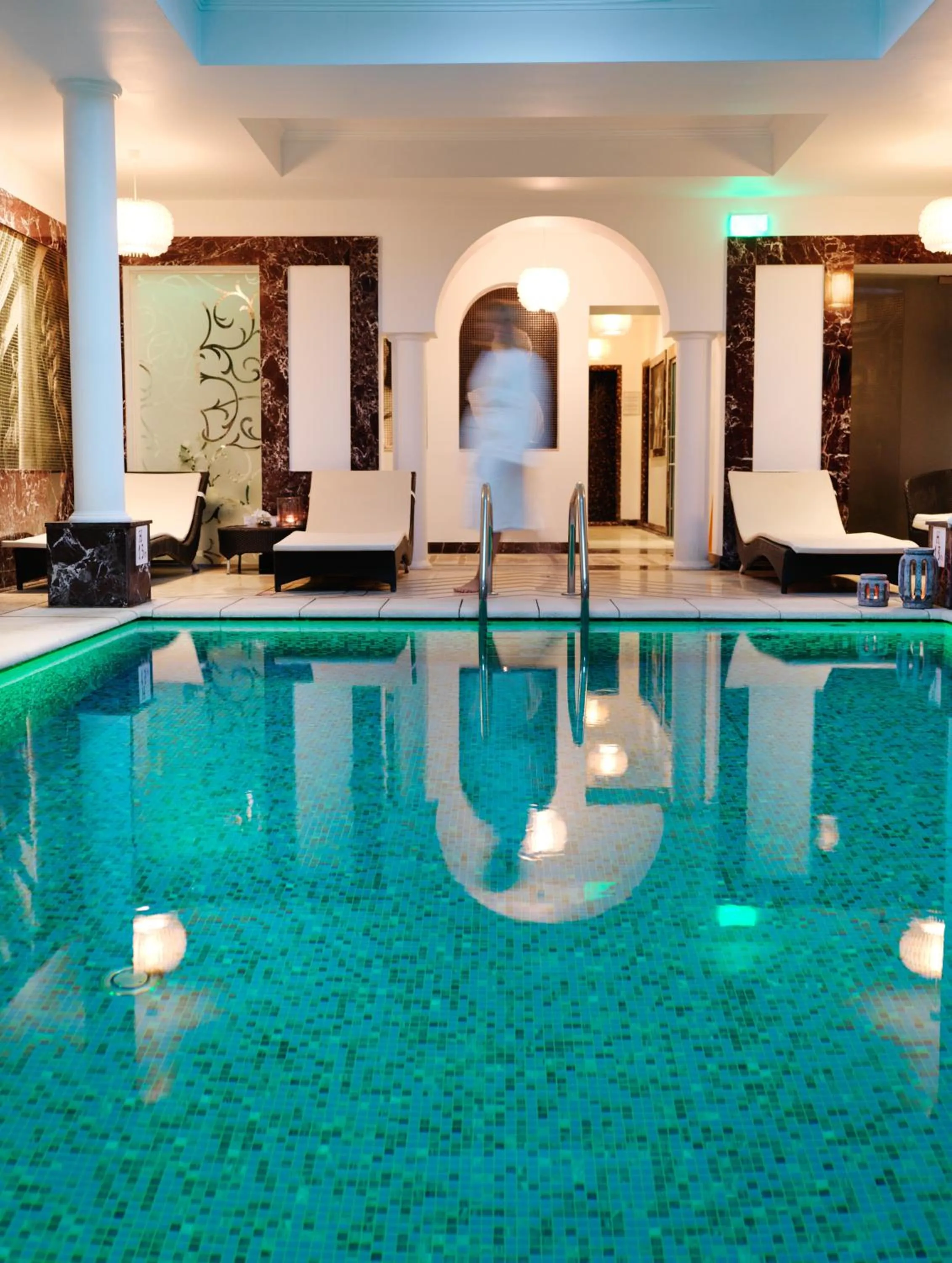 Pool view in Epoque Hotel - Relais & Chateaux