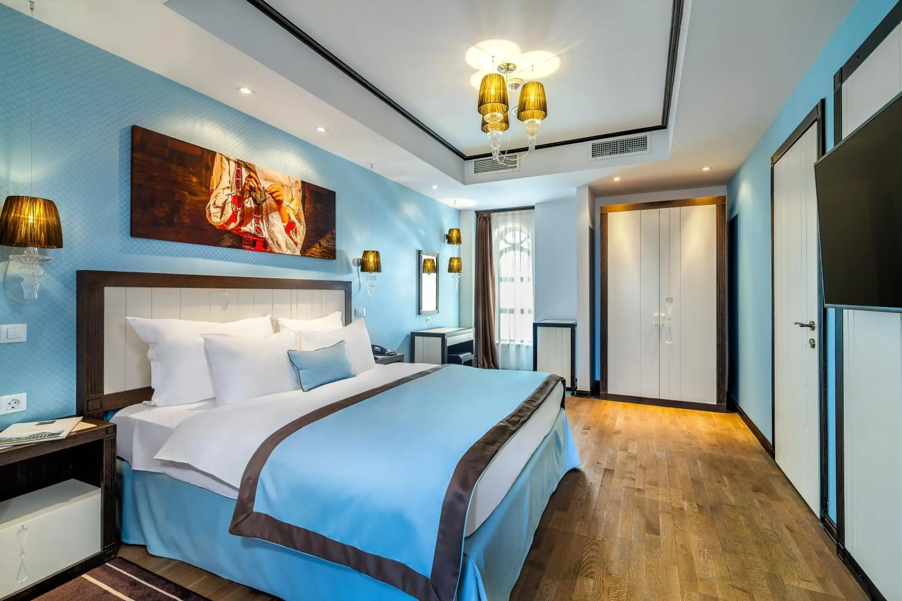 Bedroom, Bed in Epoque Hotel - Relais & Chateaux Bedroom, Bed in Epoque Hotel - Relais & Chateaux