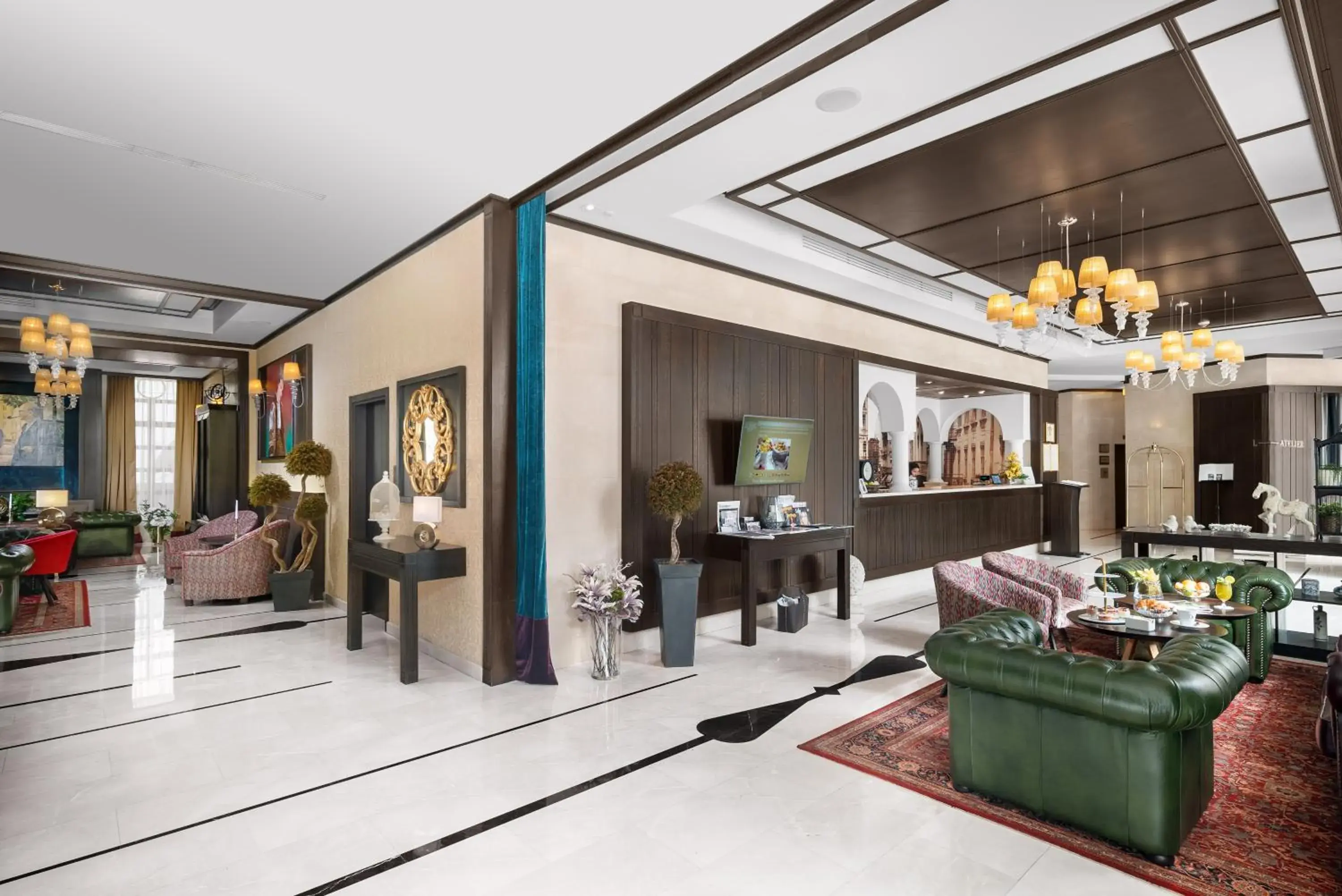 Lobby or reception in Epoque Hotel - Relais & Chateaux Lobby or reception in Epoque Hotel - Relais & Chateaux