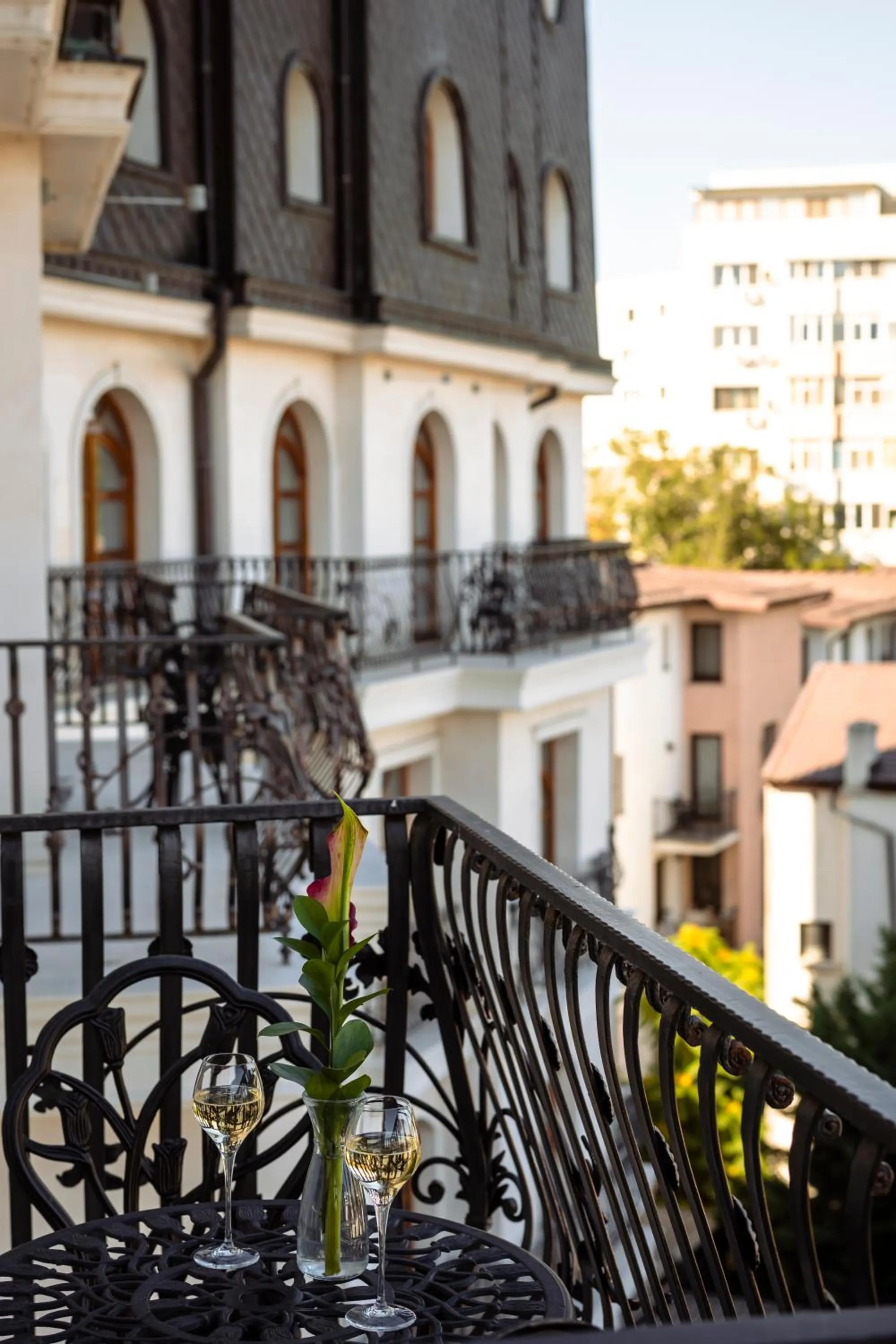 Balcony/Terrace in Epoque Hotel - Relais & Chateaux