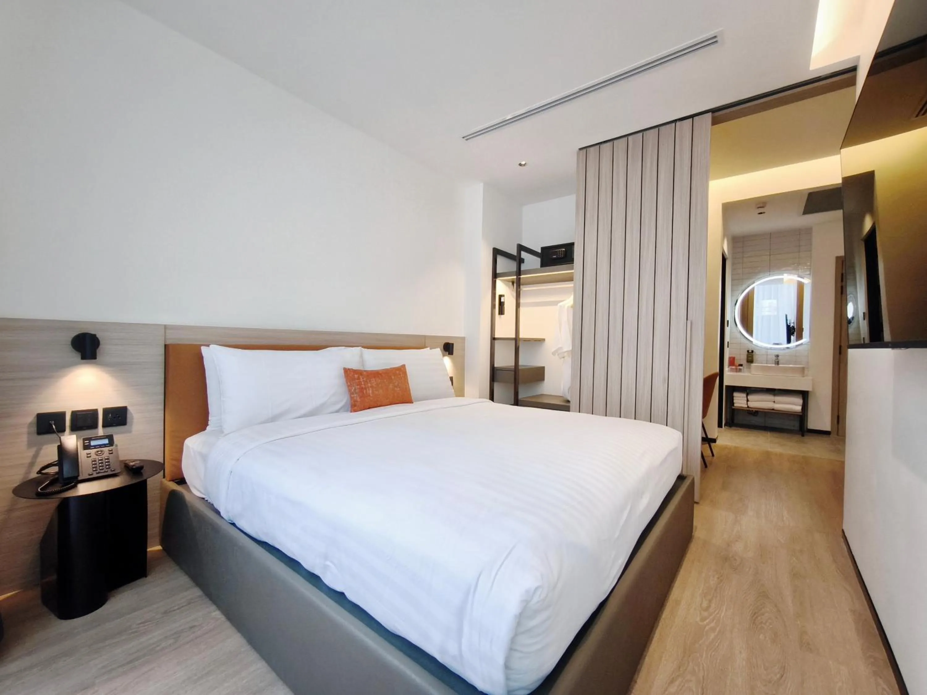 Bedroom, Bed in Citichic Sukhumvit 13 by Compass Hospitality - Newly Renovated