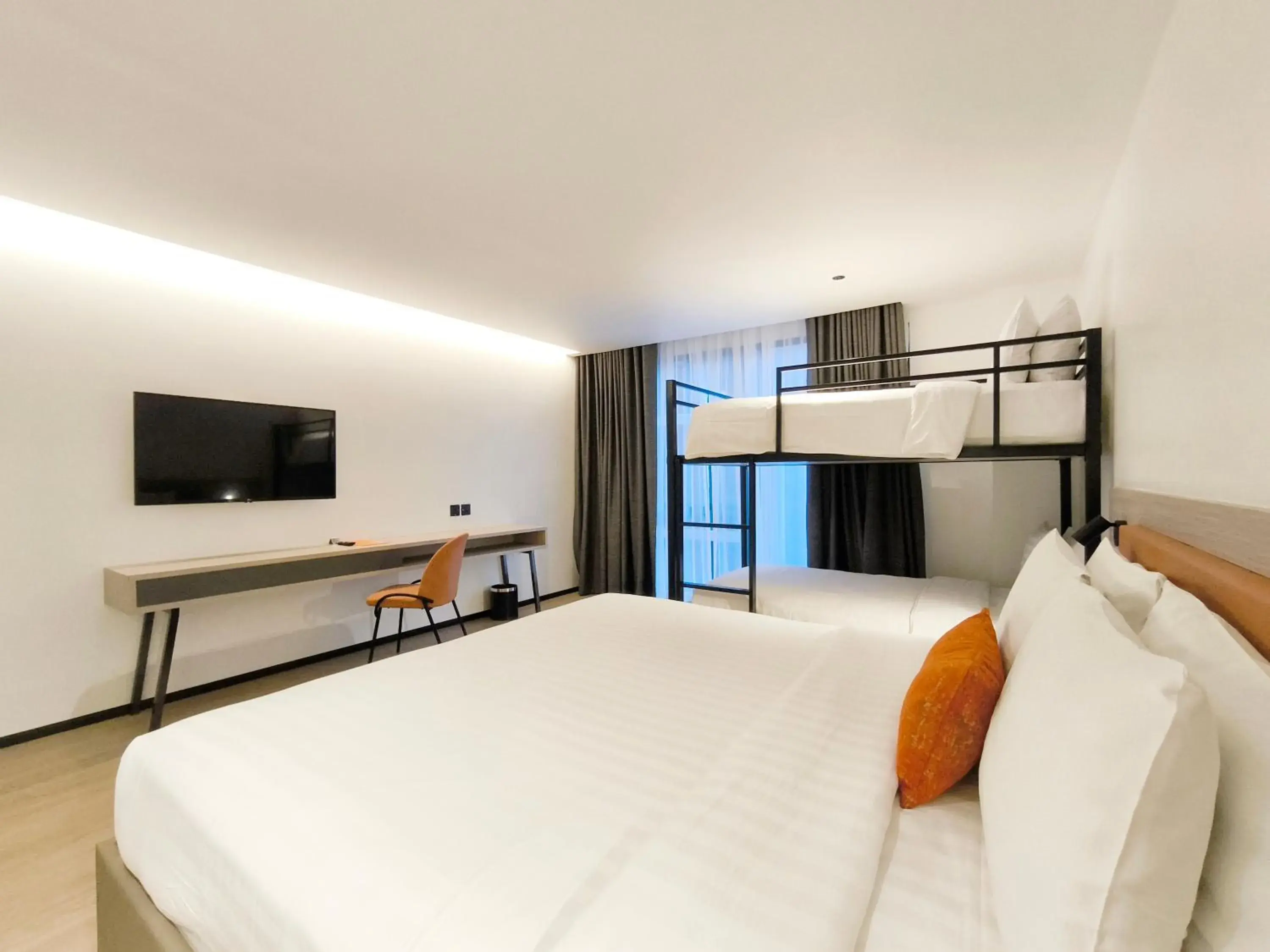 Bedroom, Bed in Citichic Sukhumvit 13 by Compass Hospitality - Newly Renovated Bedroom, Bed in Citichic Sukhumvit 13 by Compass Hospitality - Newly Renovated
