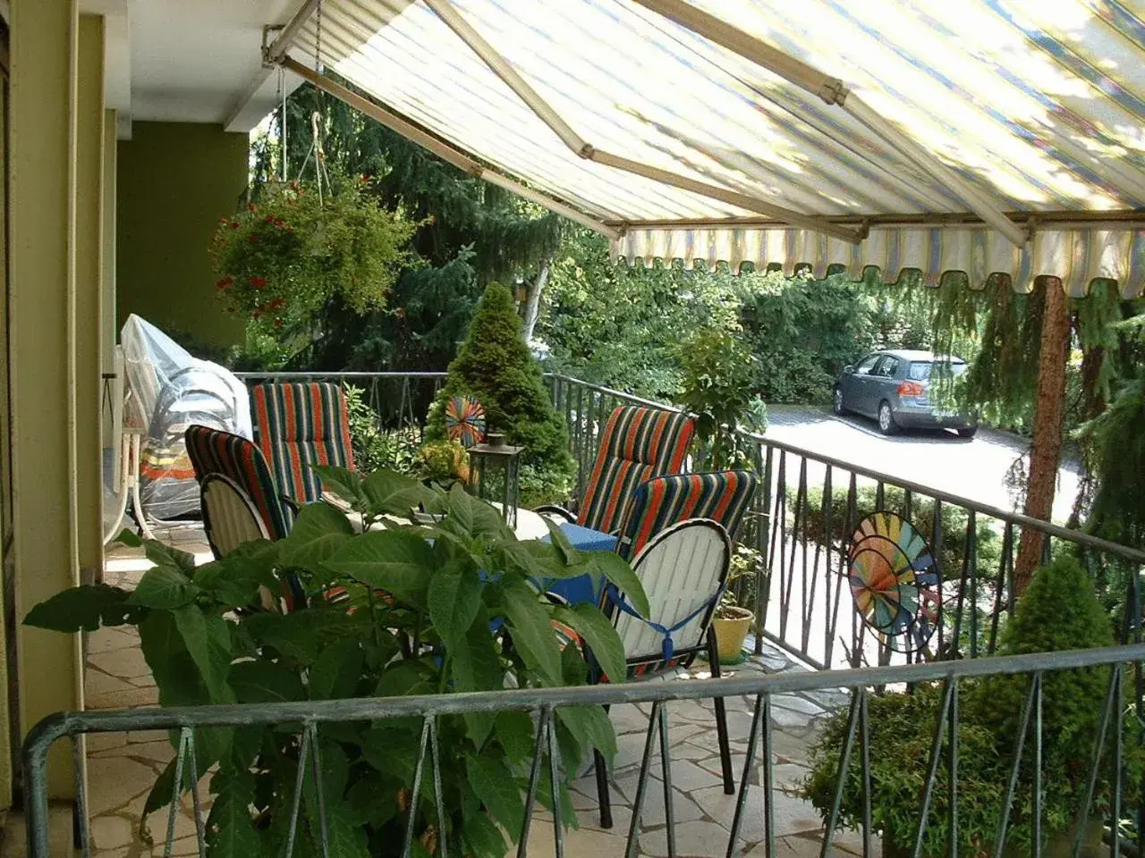 Day, Balcony/Terrace in Hotel Koch Maingau