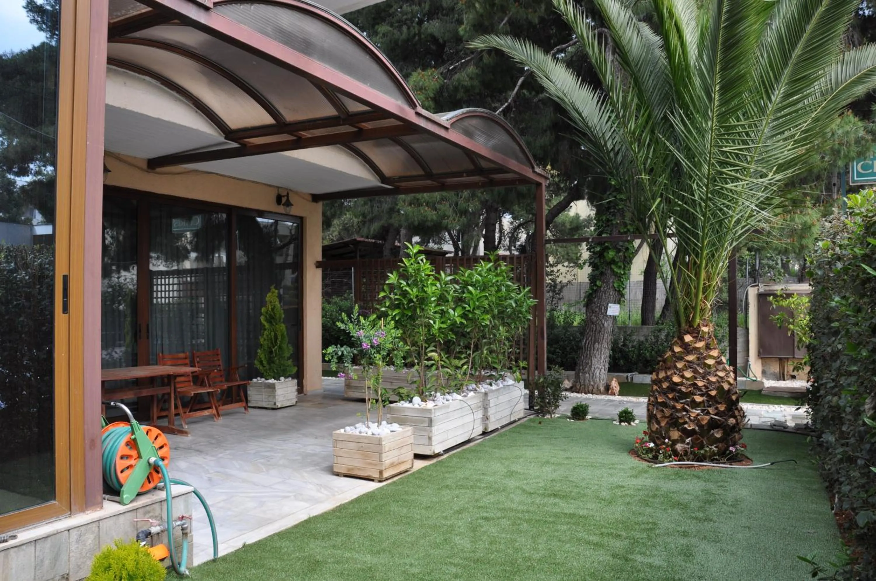 Garden in Hotel Chris