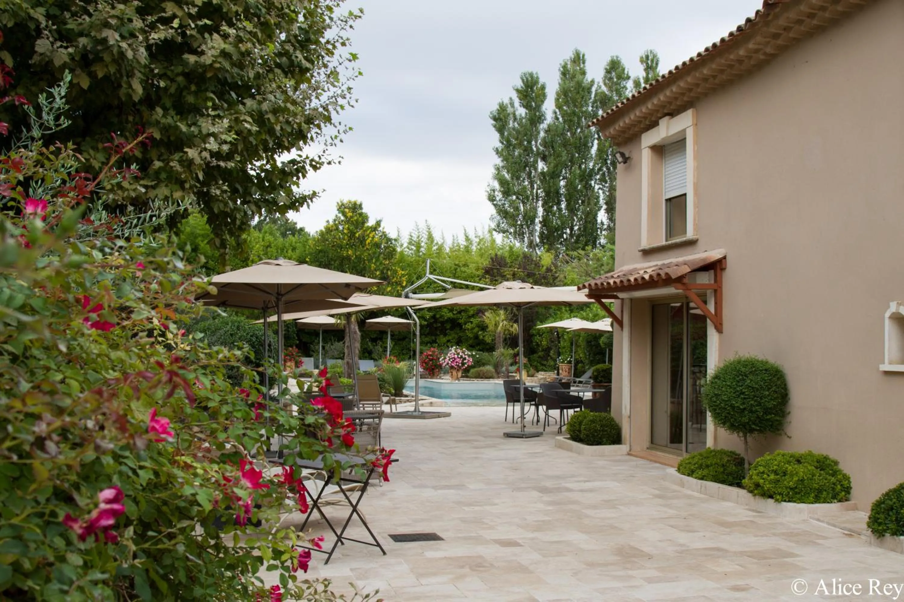 Patio in Domaine de Mejeans - Teritoria