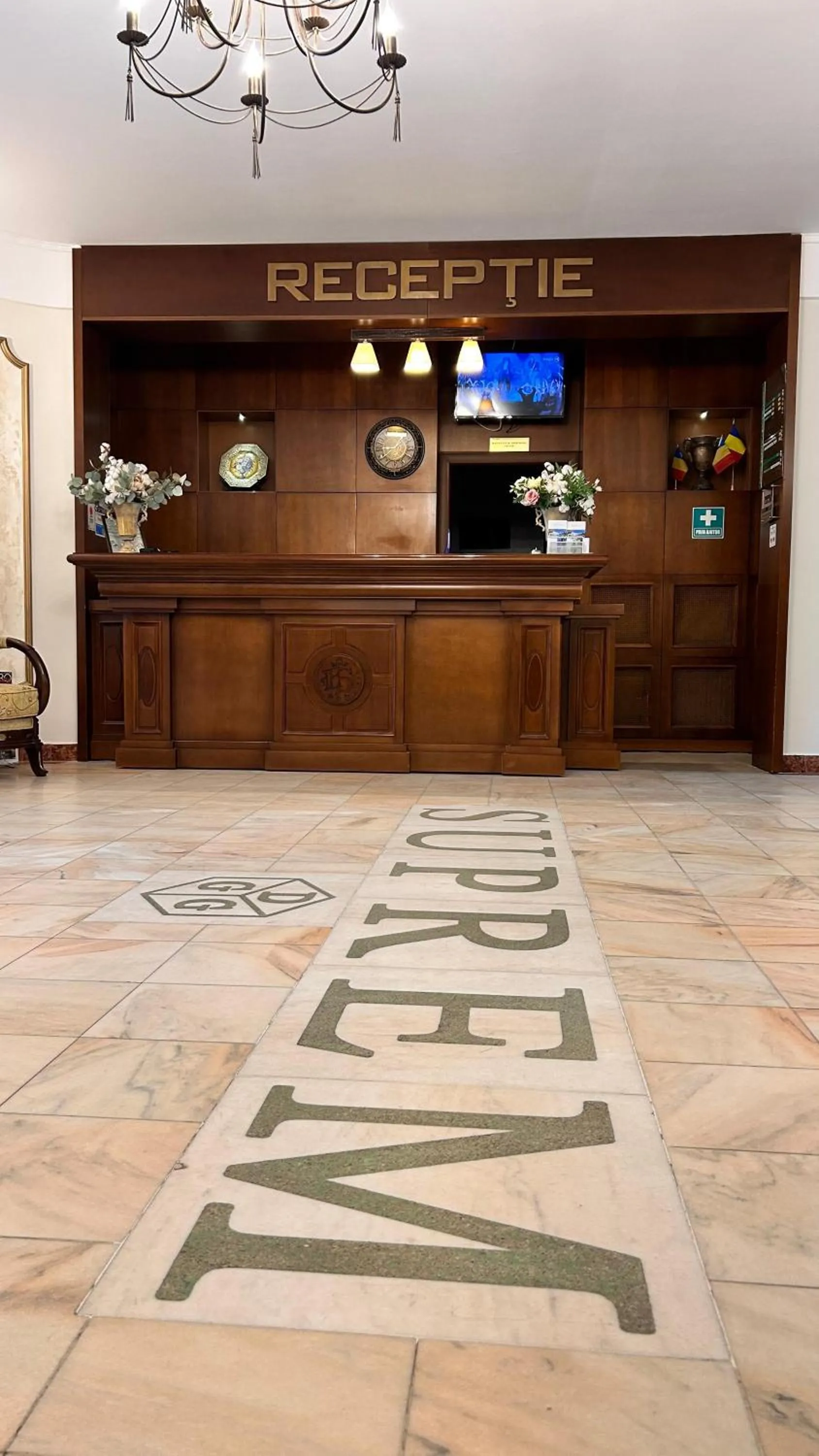 Lobby or reception in Hotel Suprem