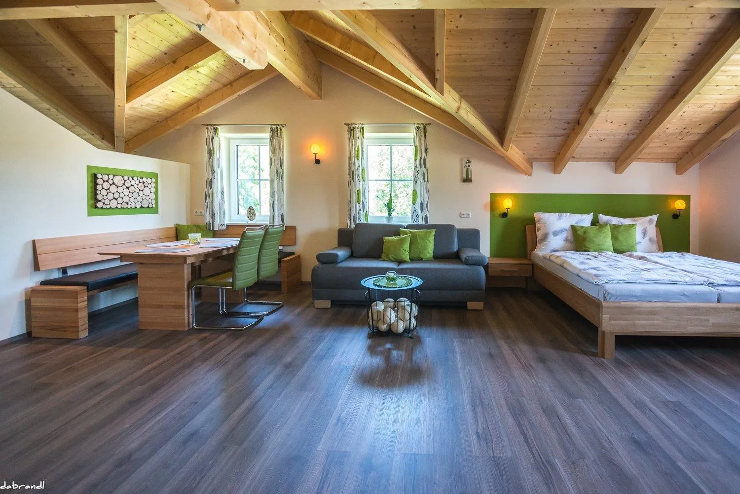 Photo of the whole room, Bed in Straußenhof Halmer