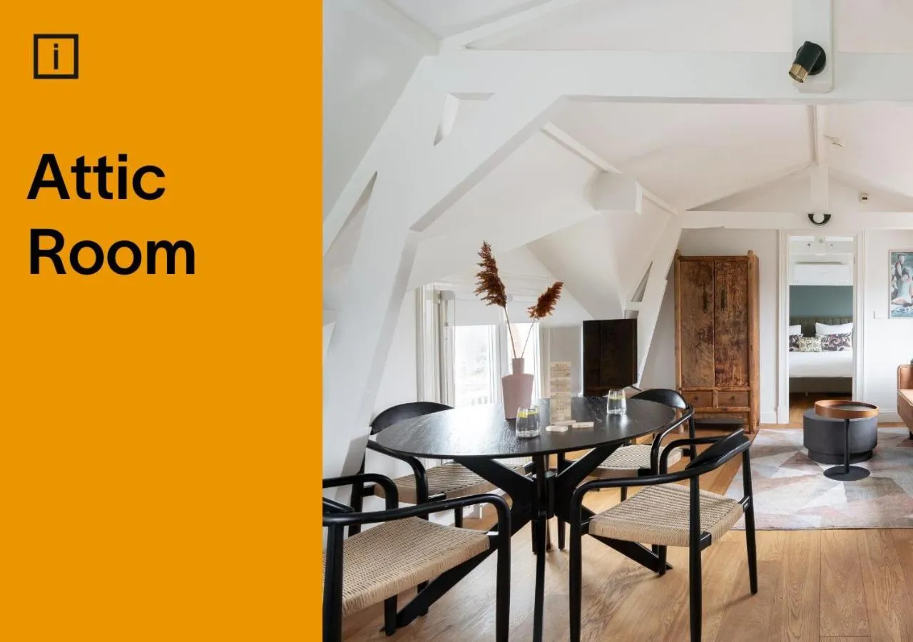 Dining area in Numa Amsterdam Helmers