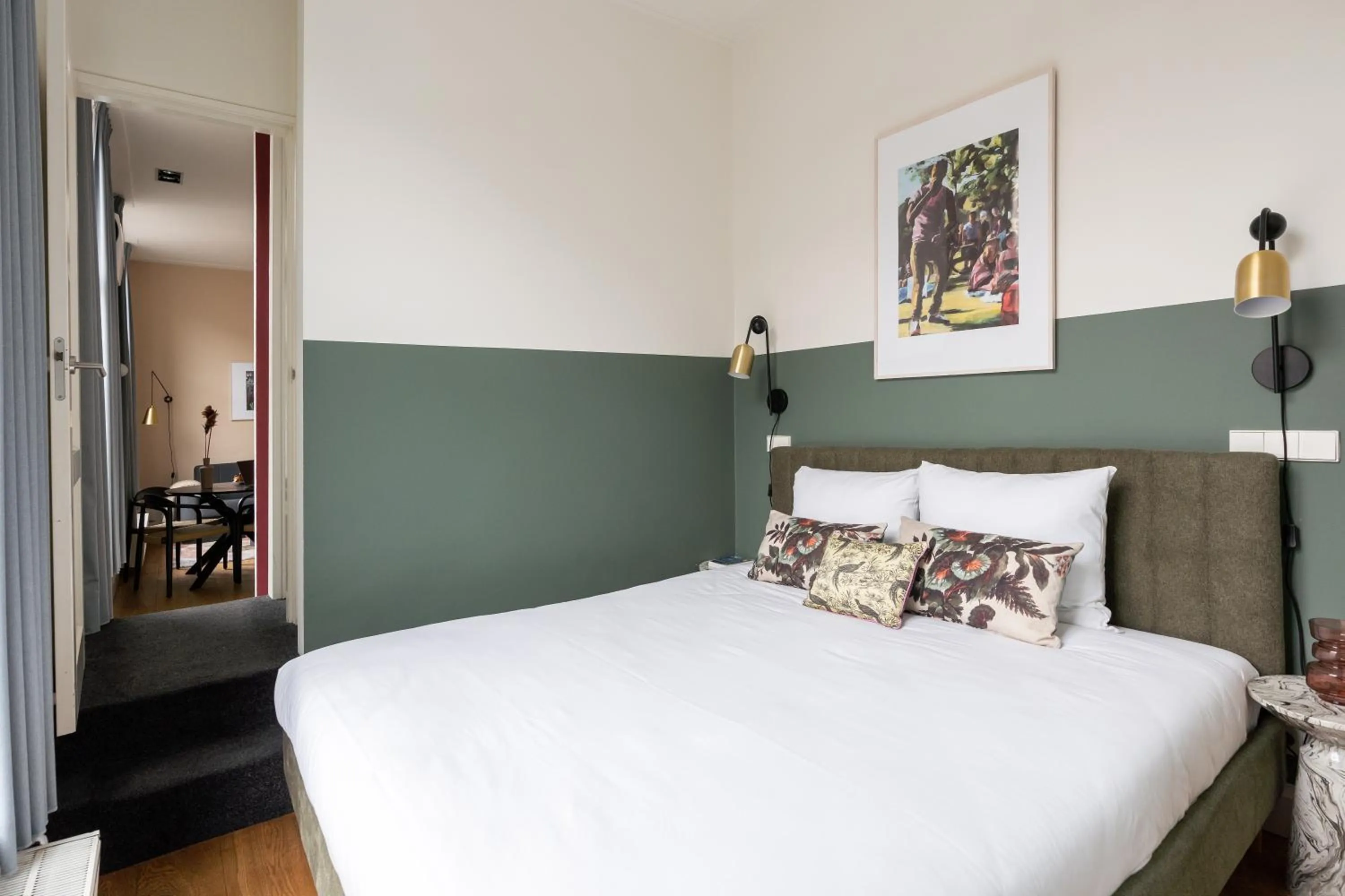 Bed in Numa Amsterdam Helmers