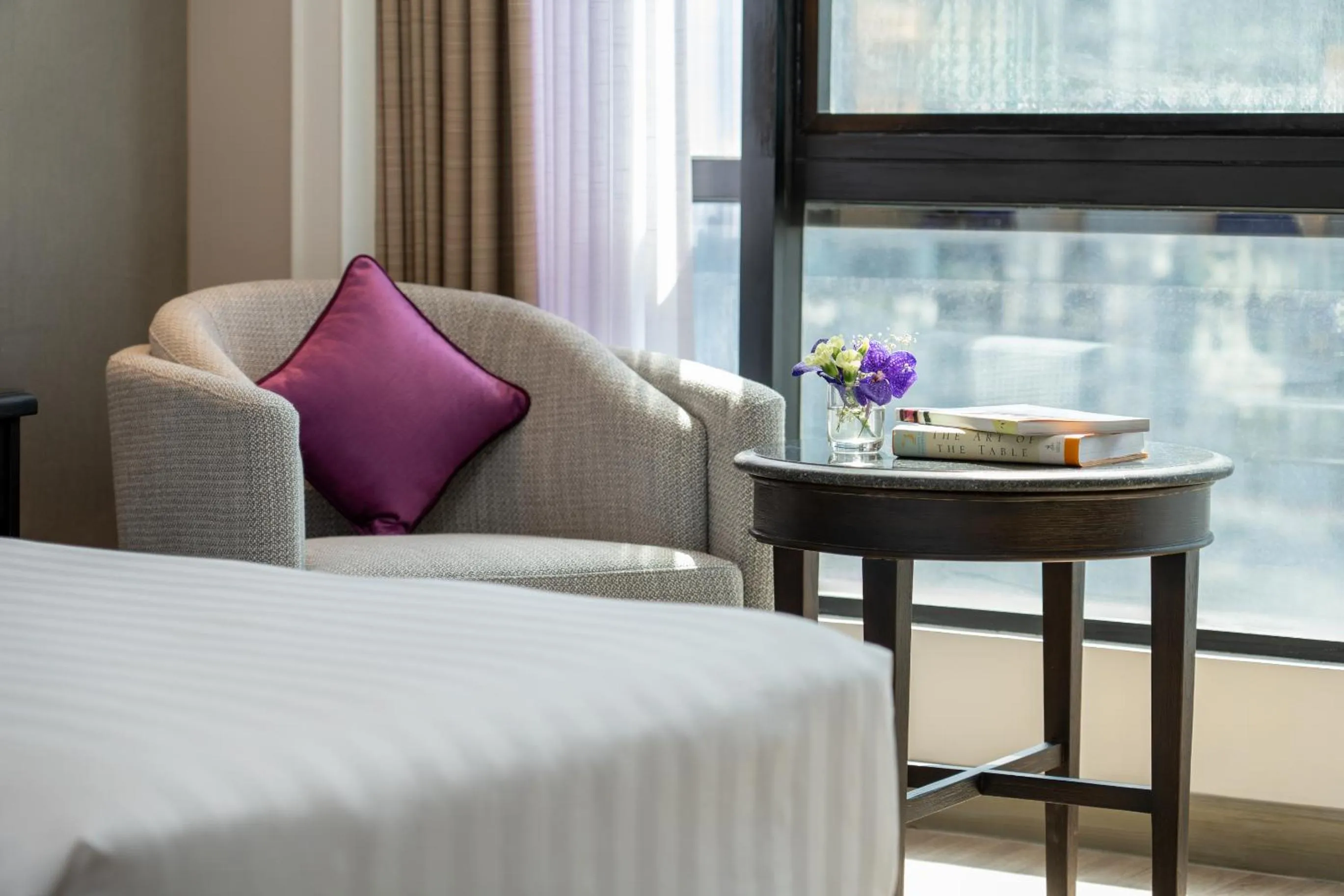 furniture, Bed in NH Bangkok Sukhumvit Boulevard