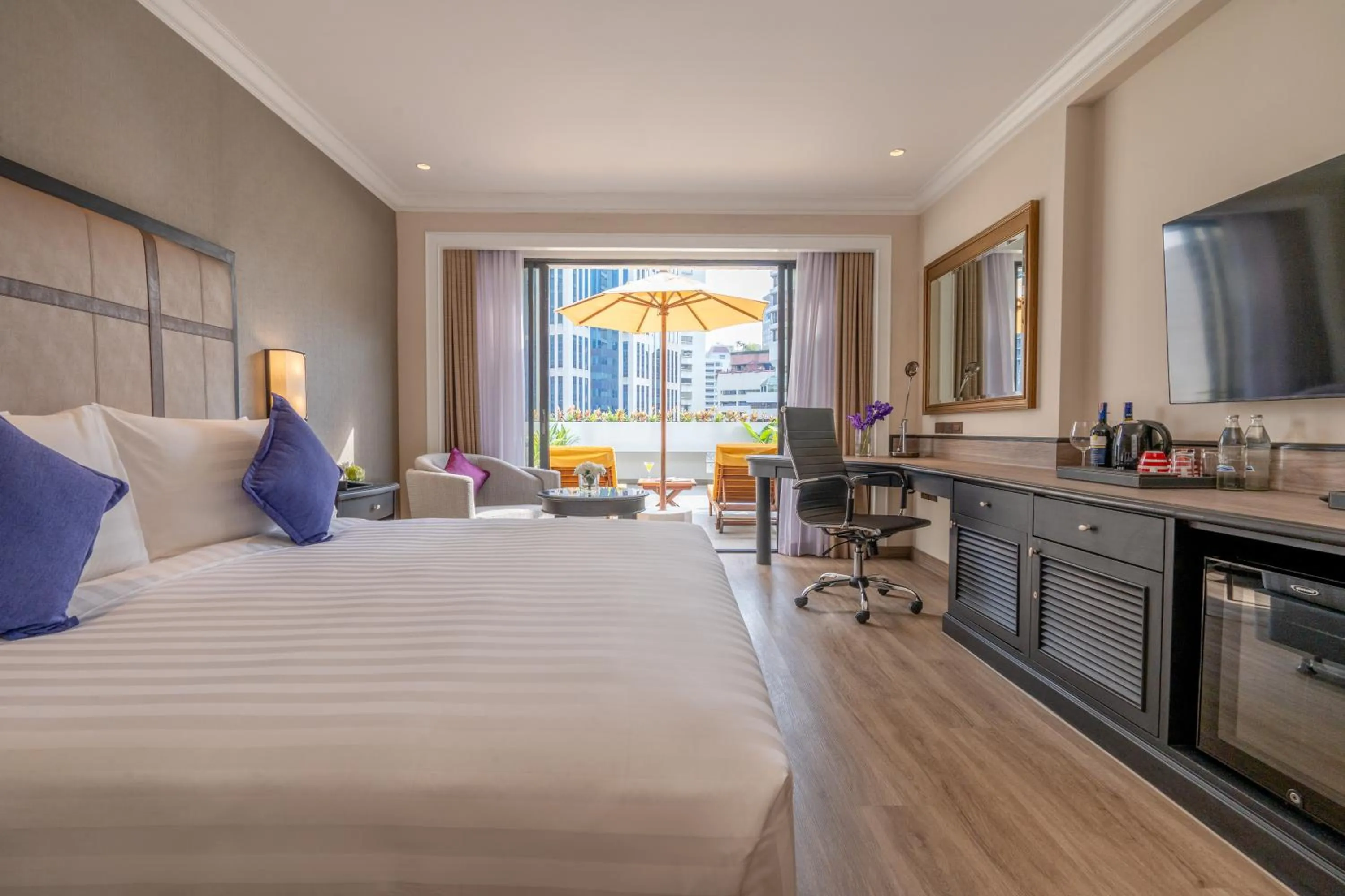 Bedroom, Bed in NH Bangkok Sukhumvit Boulevard