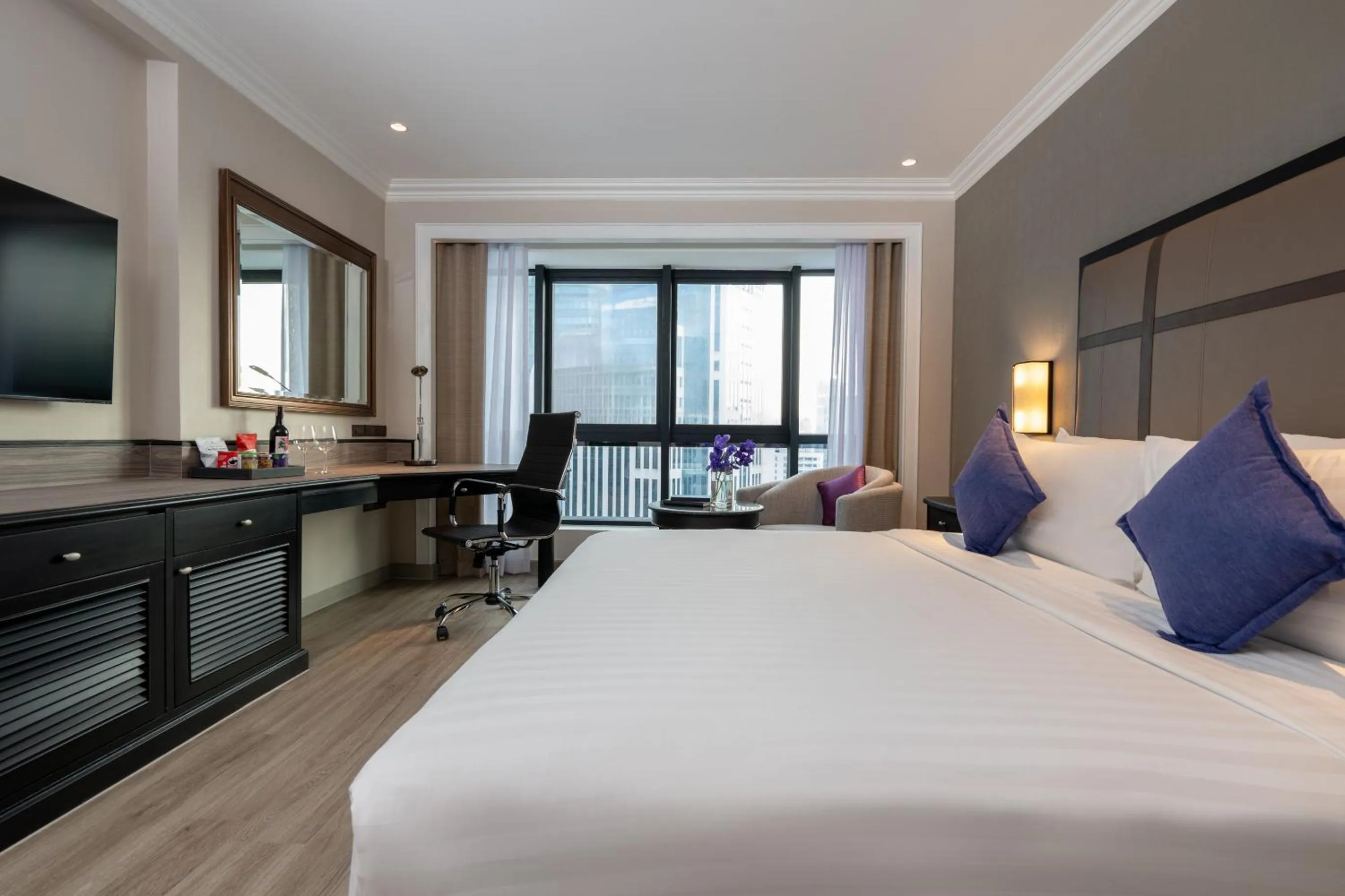 Bedroom, Bed in NH Bangkok Sukhumvit Boulevard