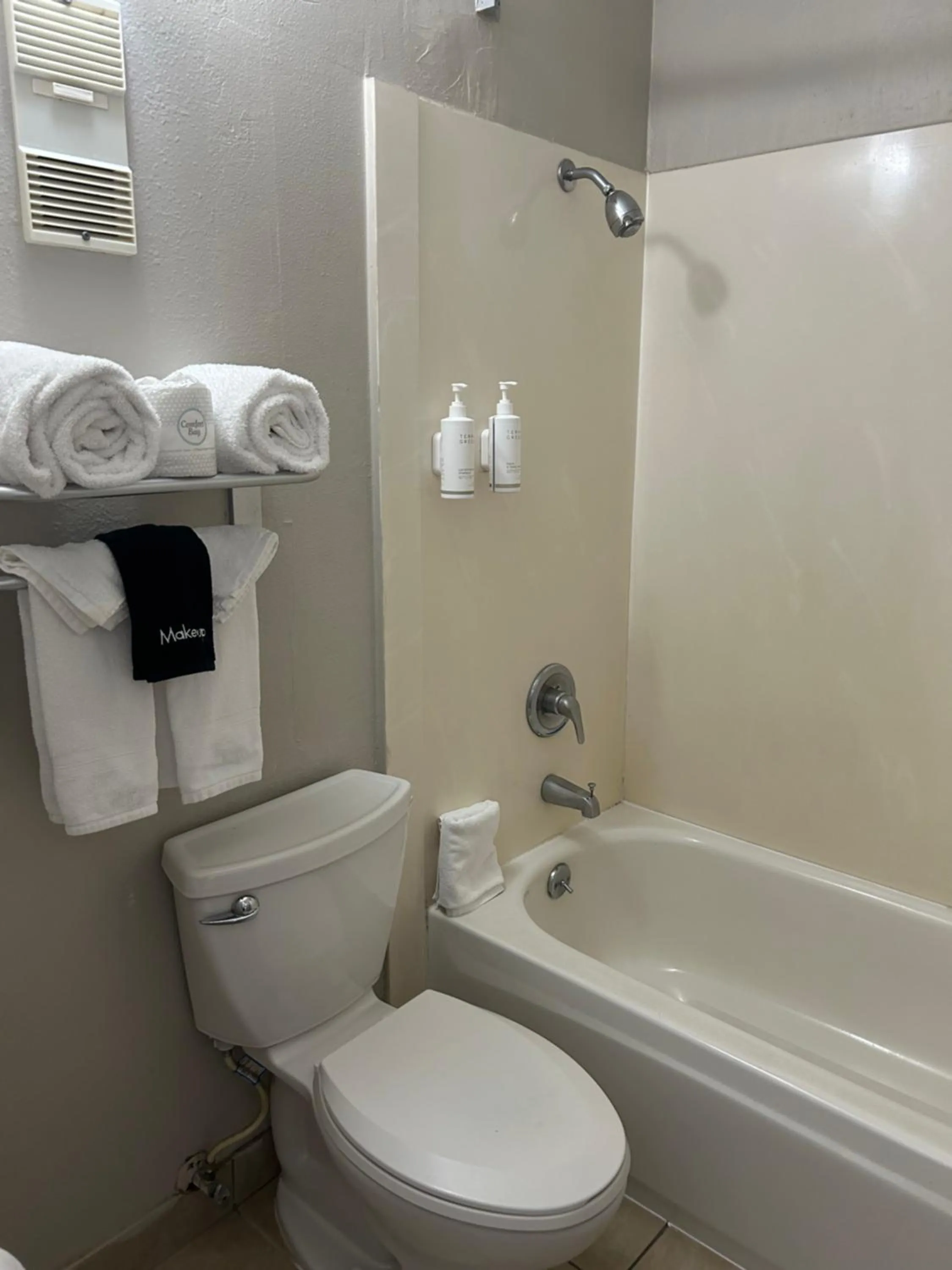 Shower in Days Inn by Wyndham Turlock