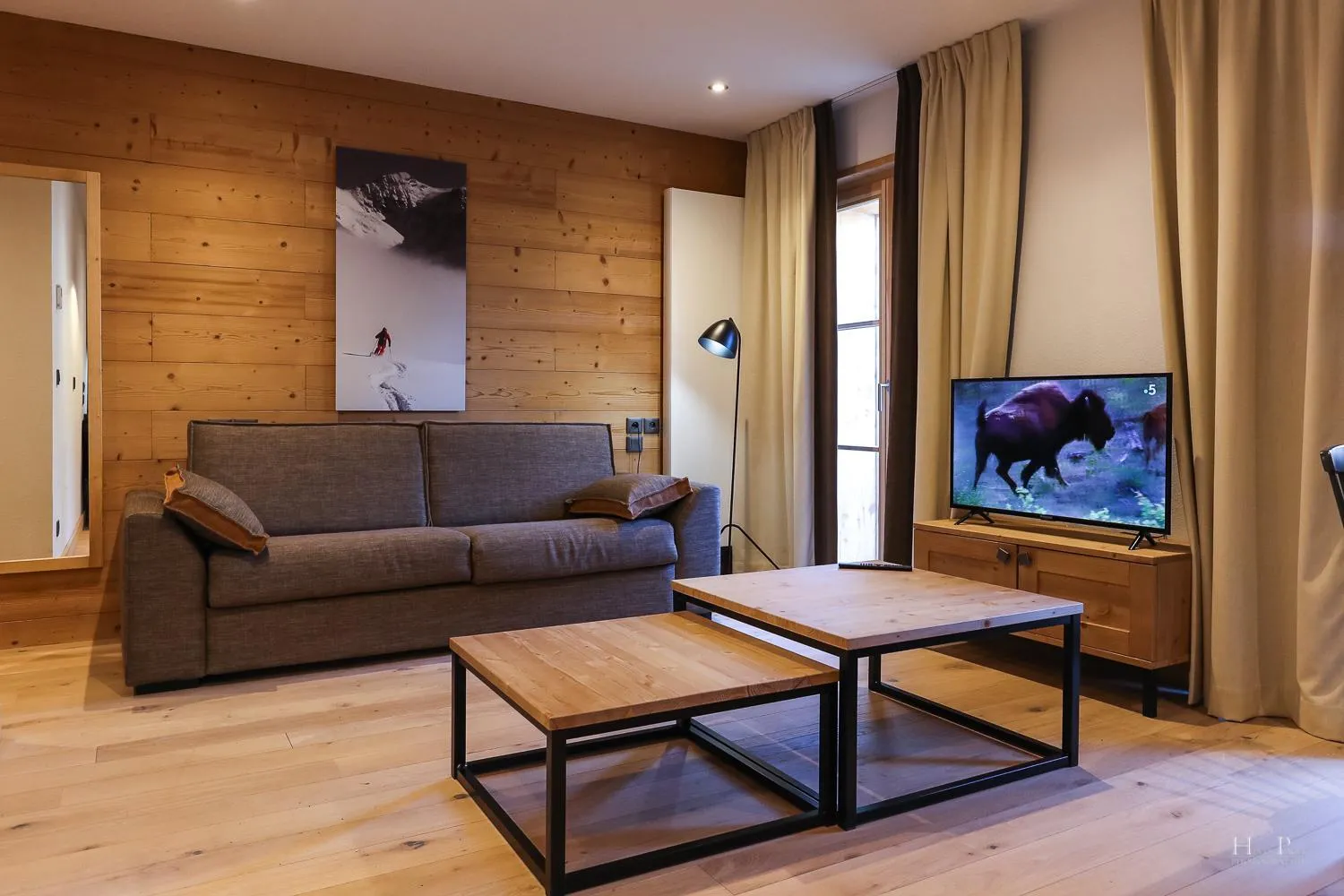 Living room in TERRESENS - Les Fermes du Mont-Blanc