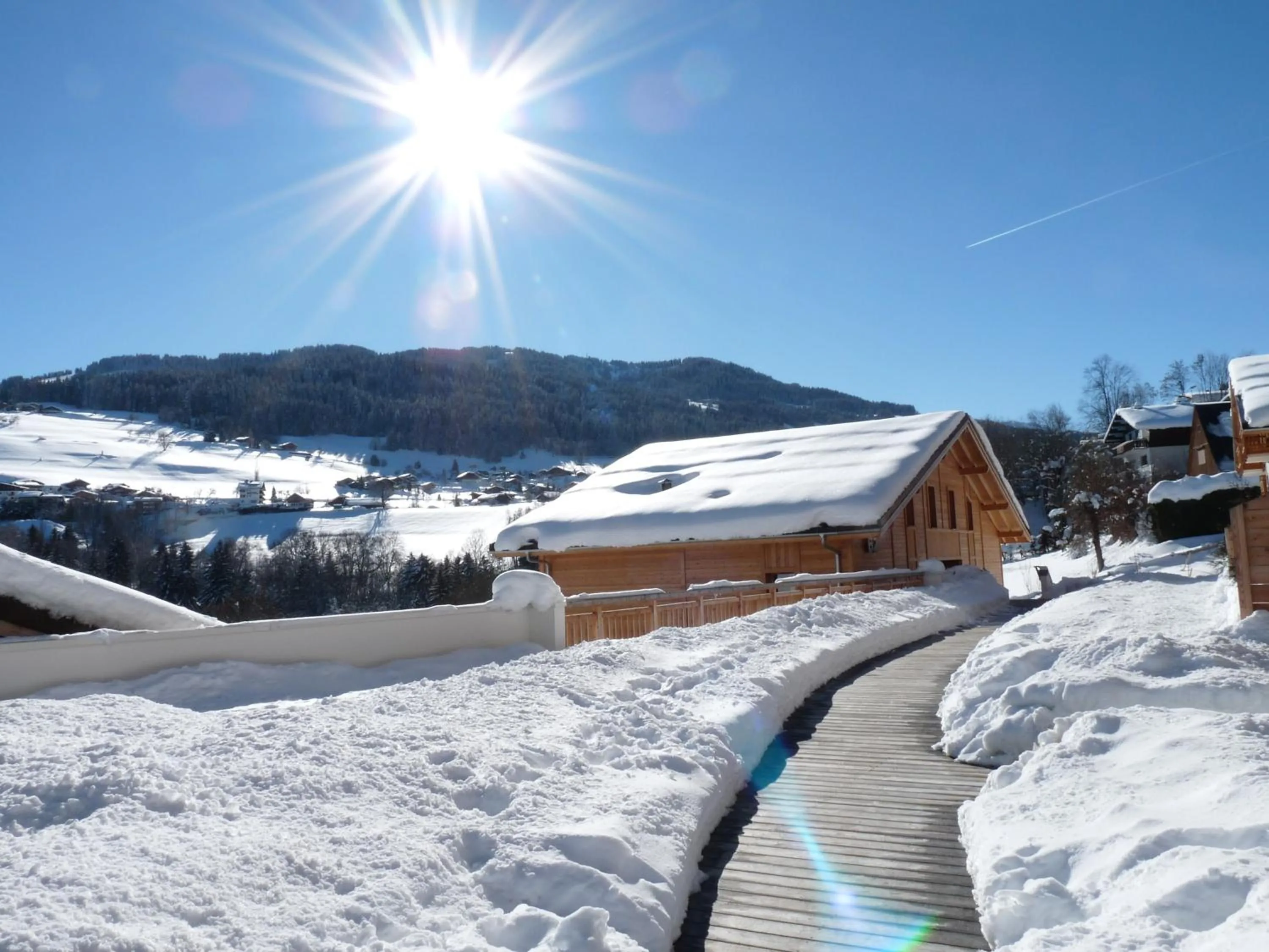 Winter in TERRESENS - Les Fermes du Mont-Blanc