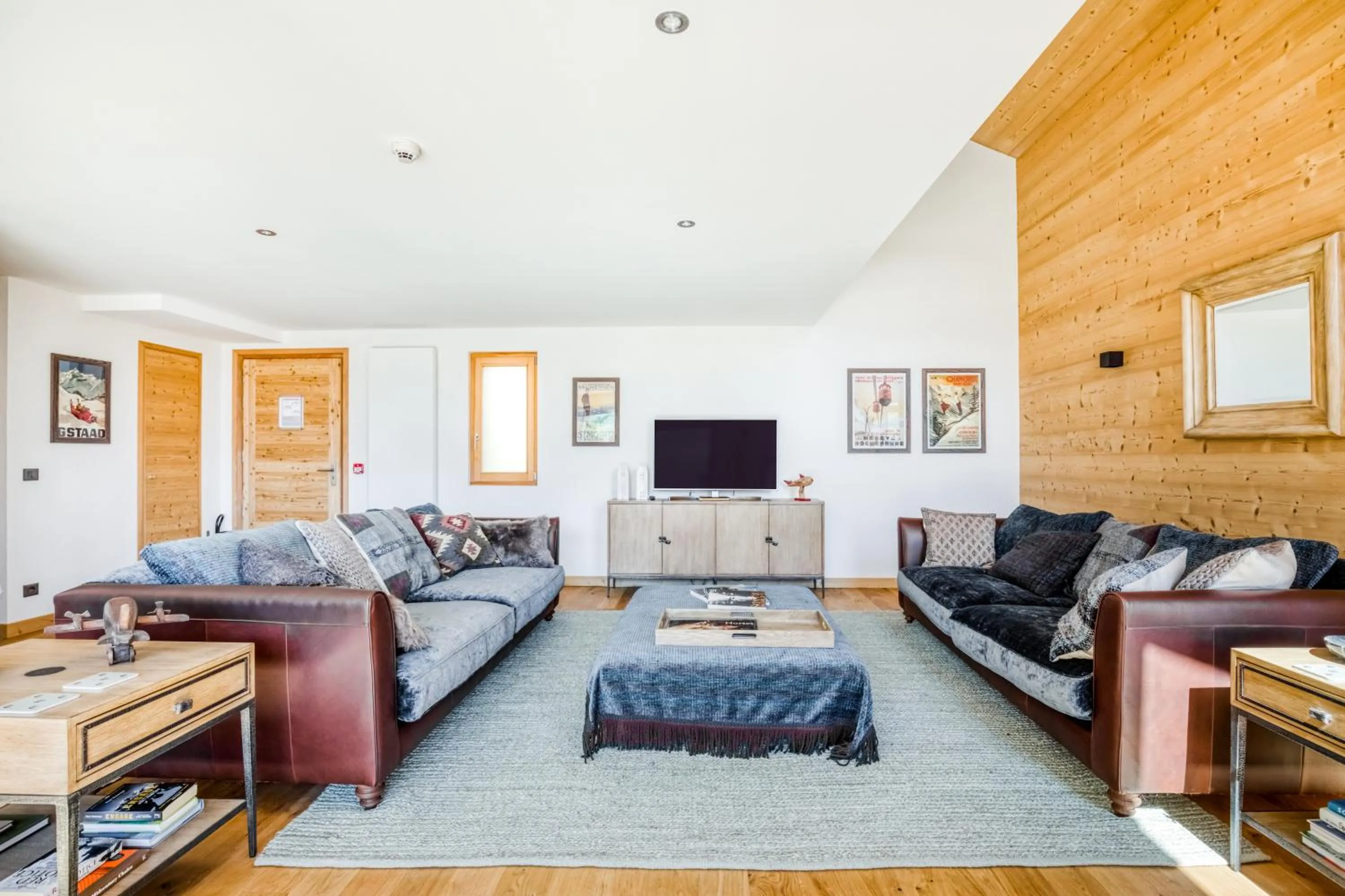 Living room in TERRESENS - Les Fermes du Mont-Blanc