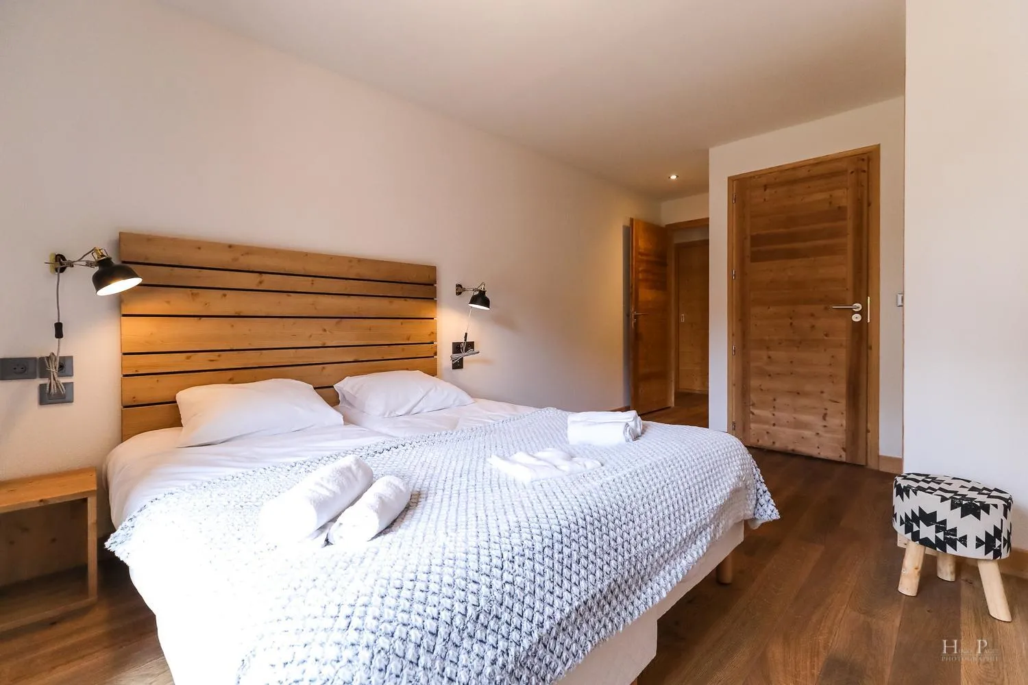 Photo of the whole room, Bed in TERRESENS - Les Fermes du Mont-Blanc