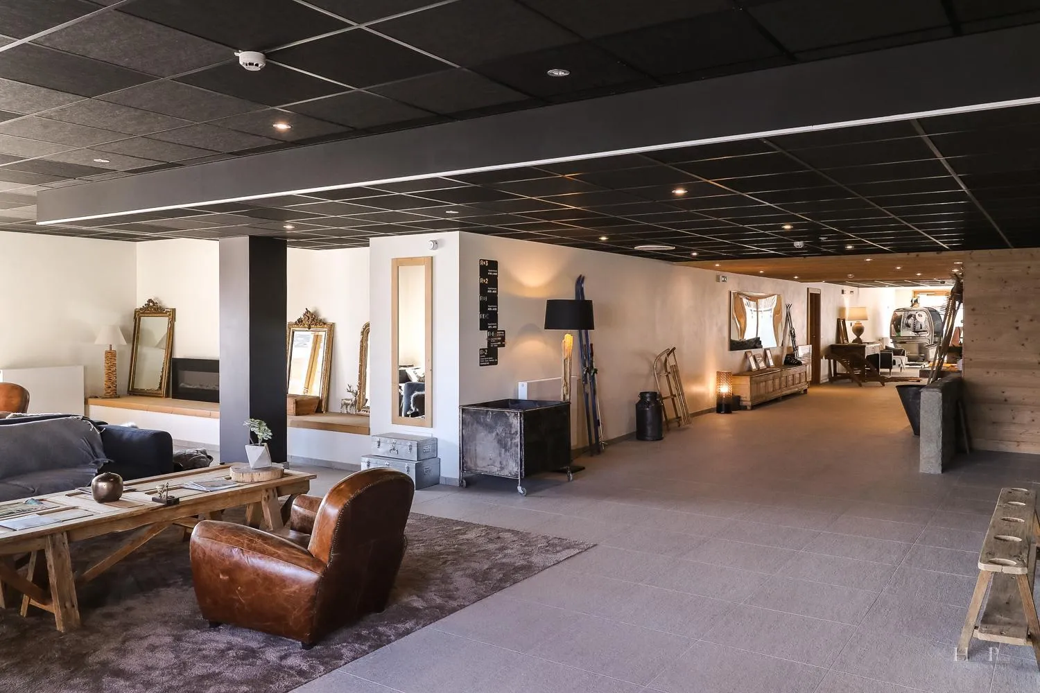 Lobby or reception in TERRESENS - Les Fermes du Mont-Blanc