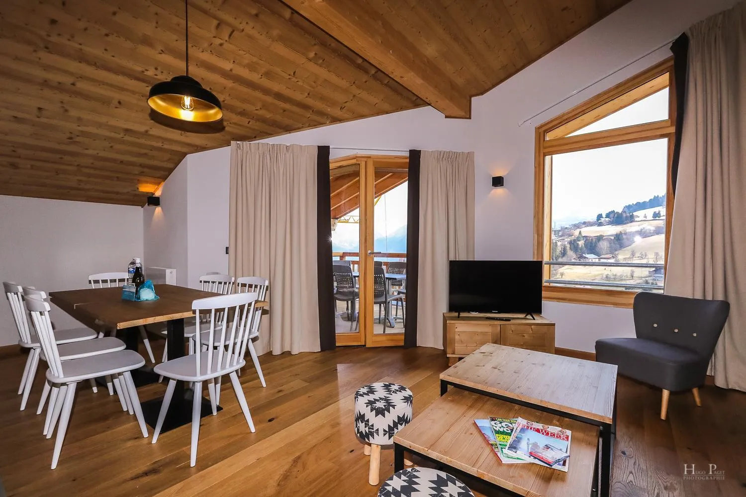 Dining area in TERRESENS - Les Fermes du Mont-Blanc