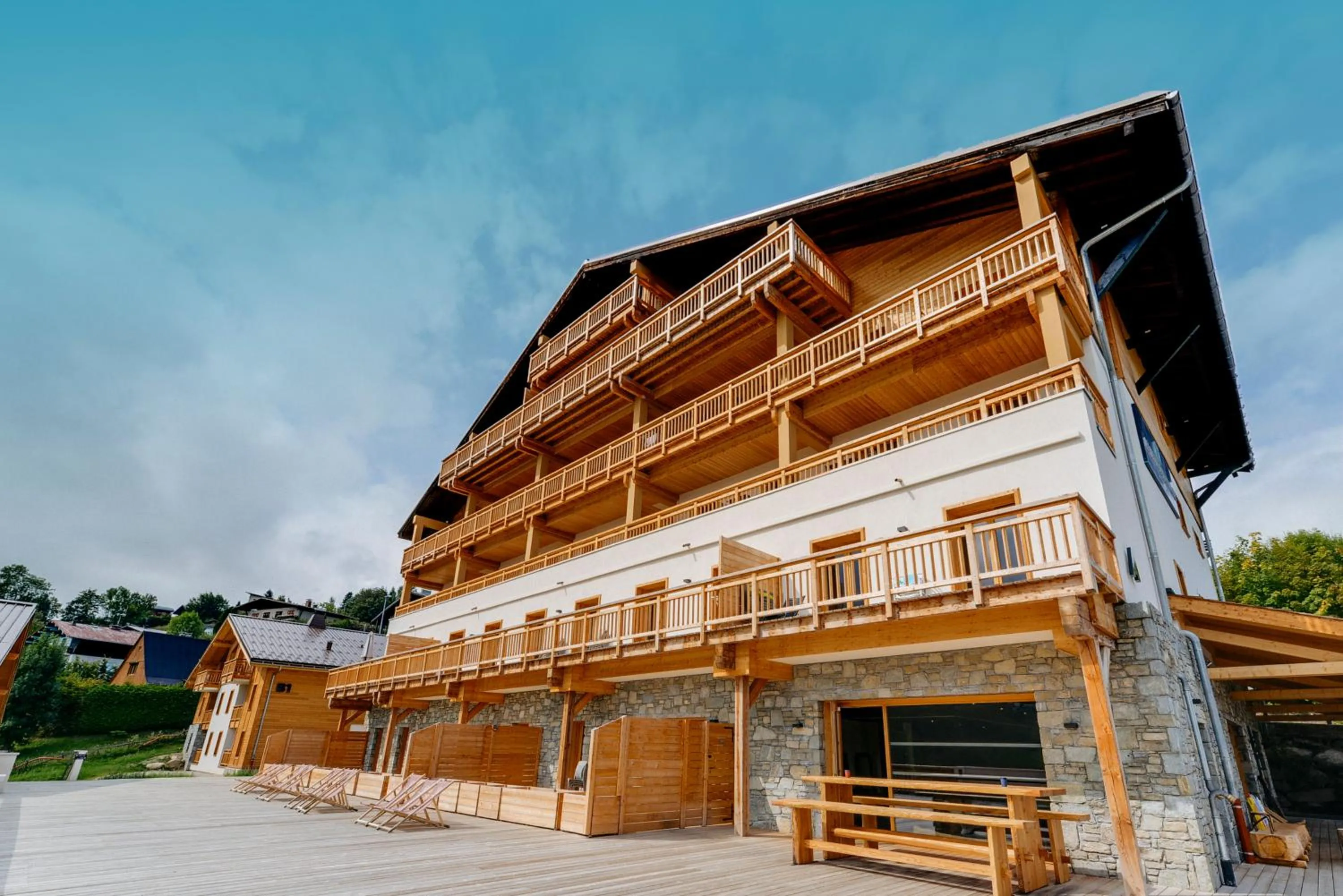 Property building in TERRESENS - Les Fermes du Mont-Blanc