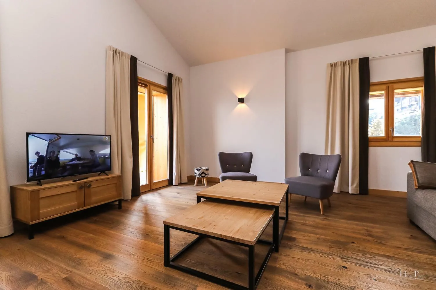 Living room in TERRESENS - Les Fermes du Mont-Blanc