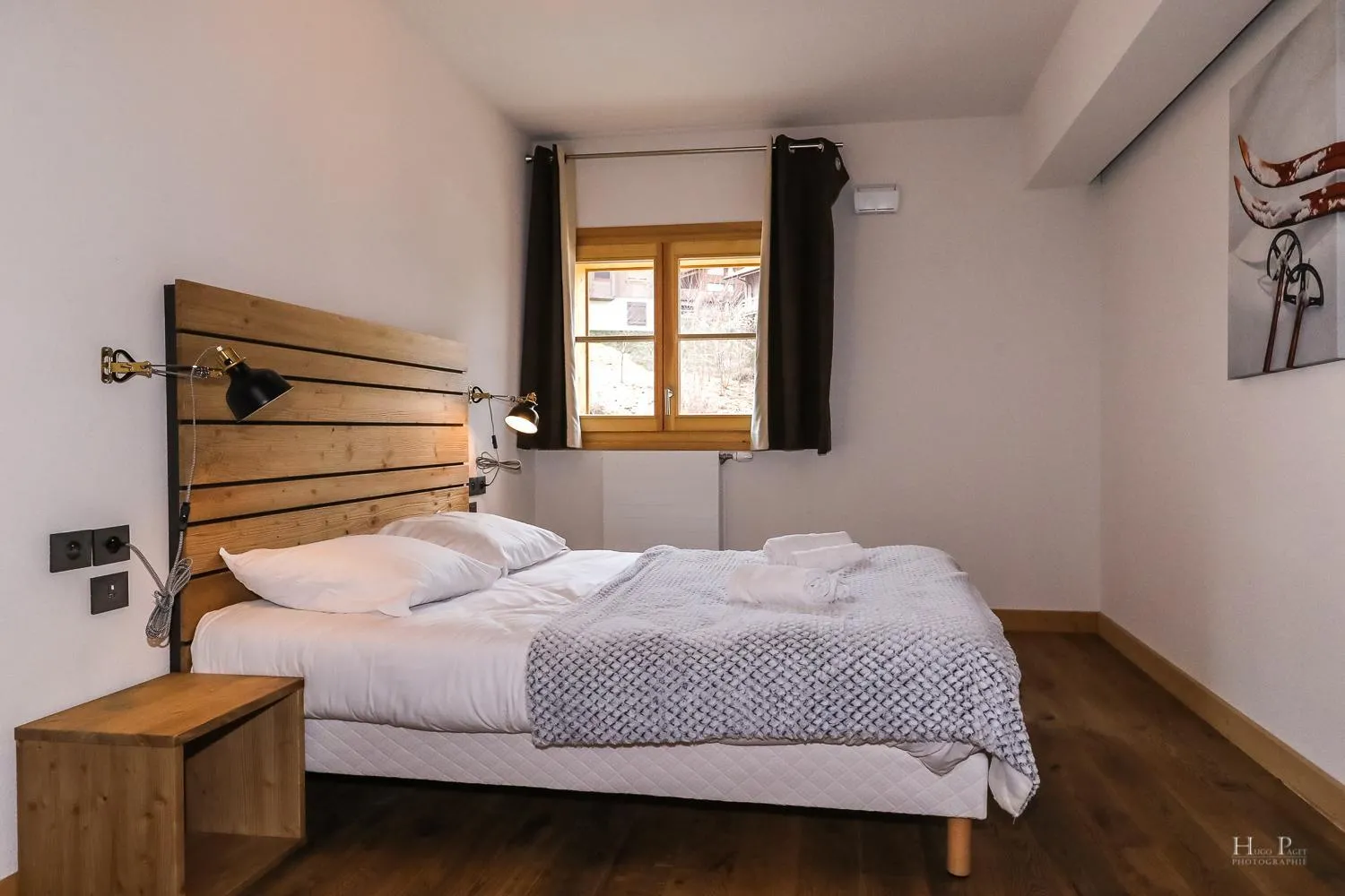 Bedroom, Bed in TERRESENS - Les Fermes du Mont-Blanc