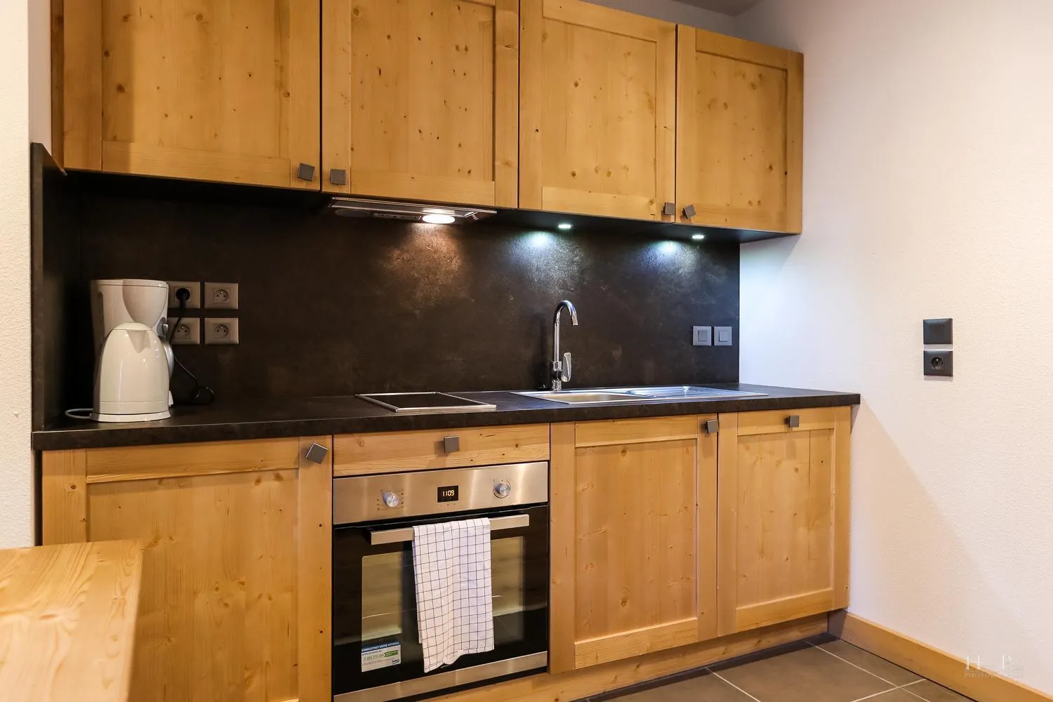 Kitchen or kitchenette in TERRESENS - Les Fermes du Mont-Blanc
