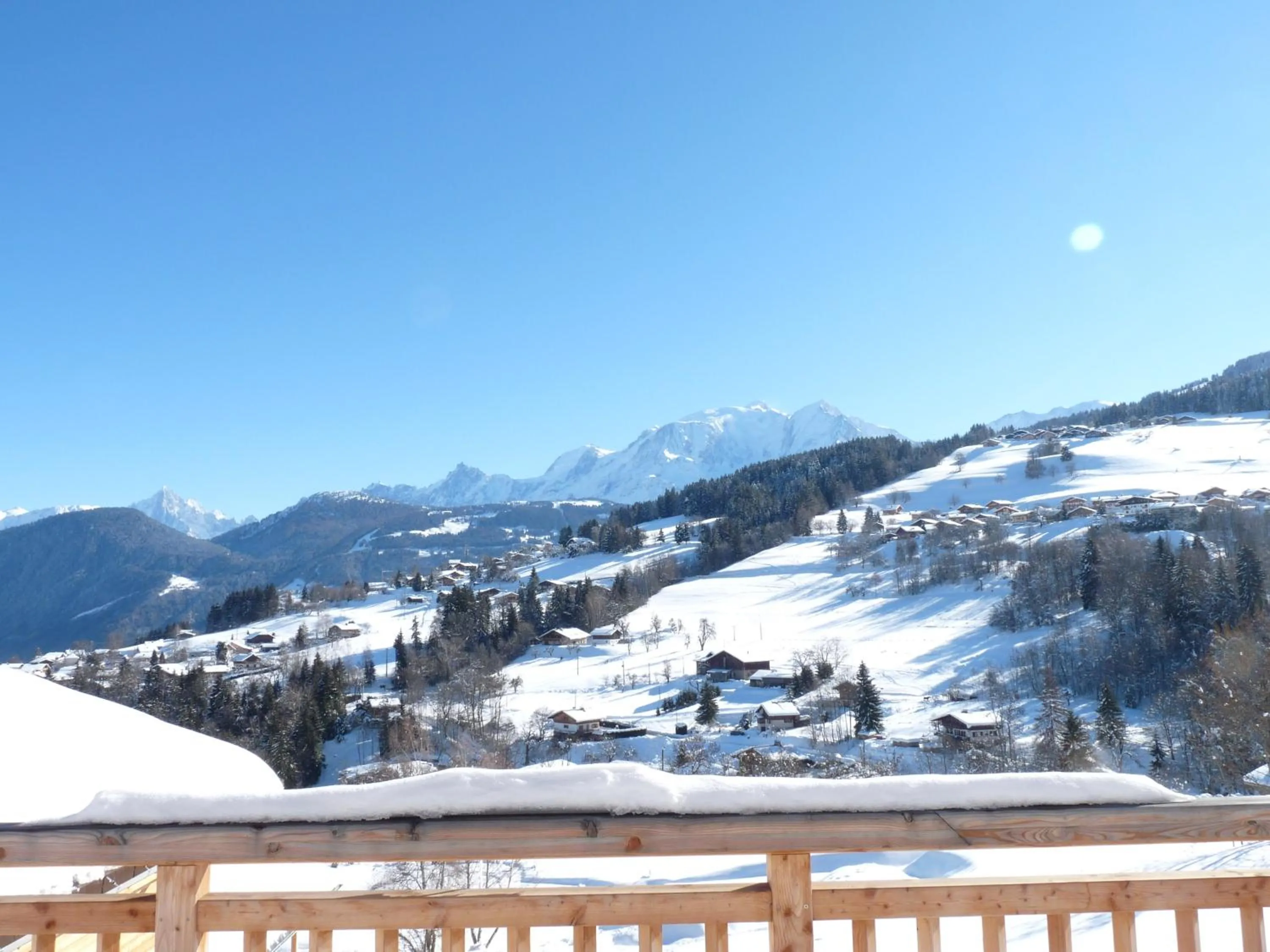 Winter in TERRESENS - Les Fermes du Mont-Blanc