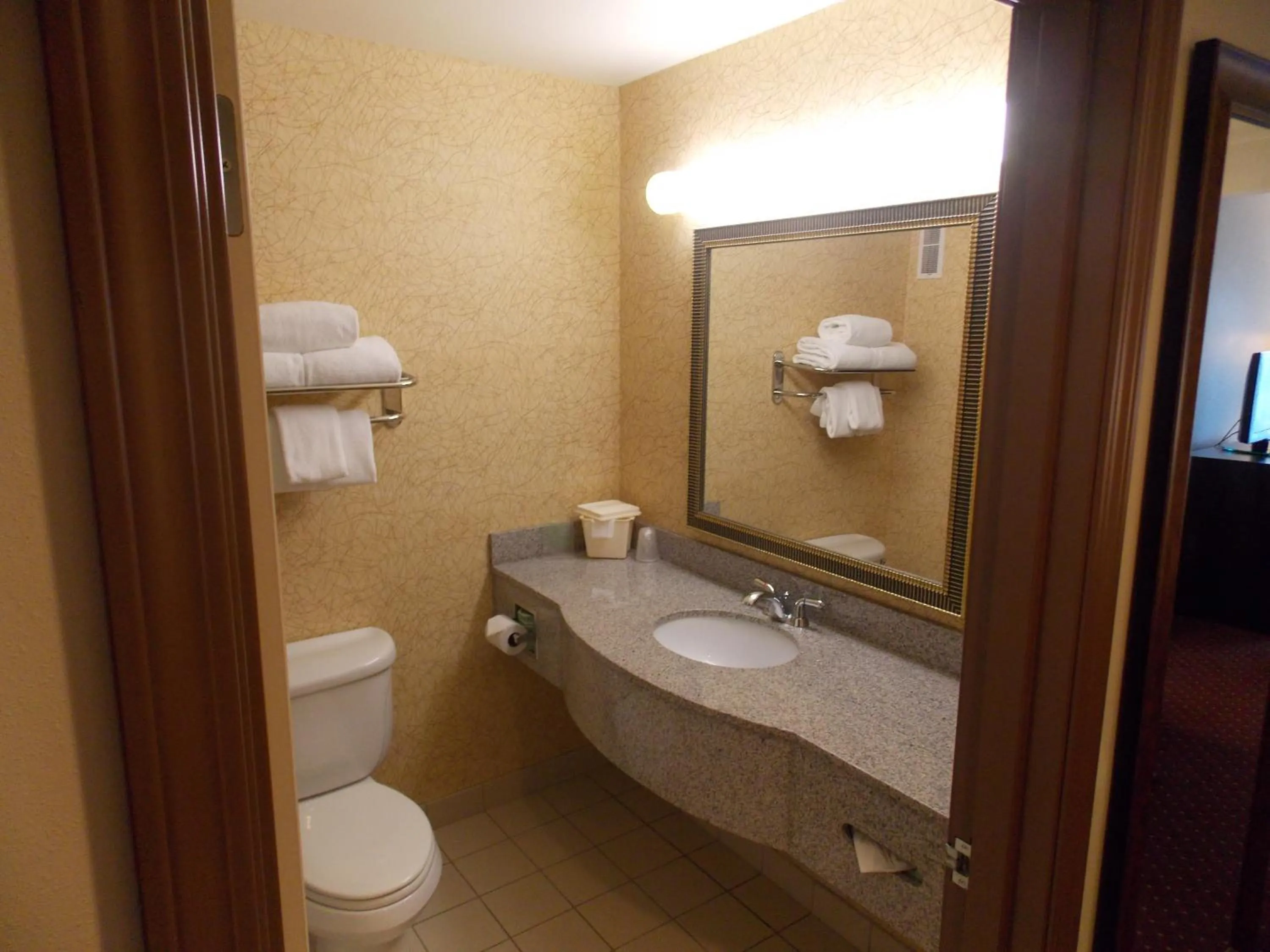 Bathroom in Holiday Inn Express Syracuse-Fairgrounds by IHG