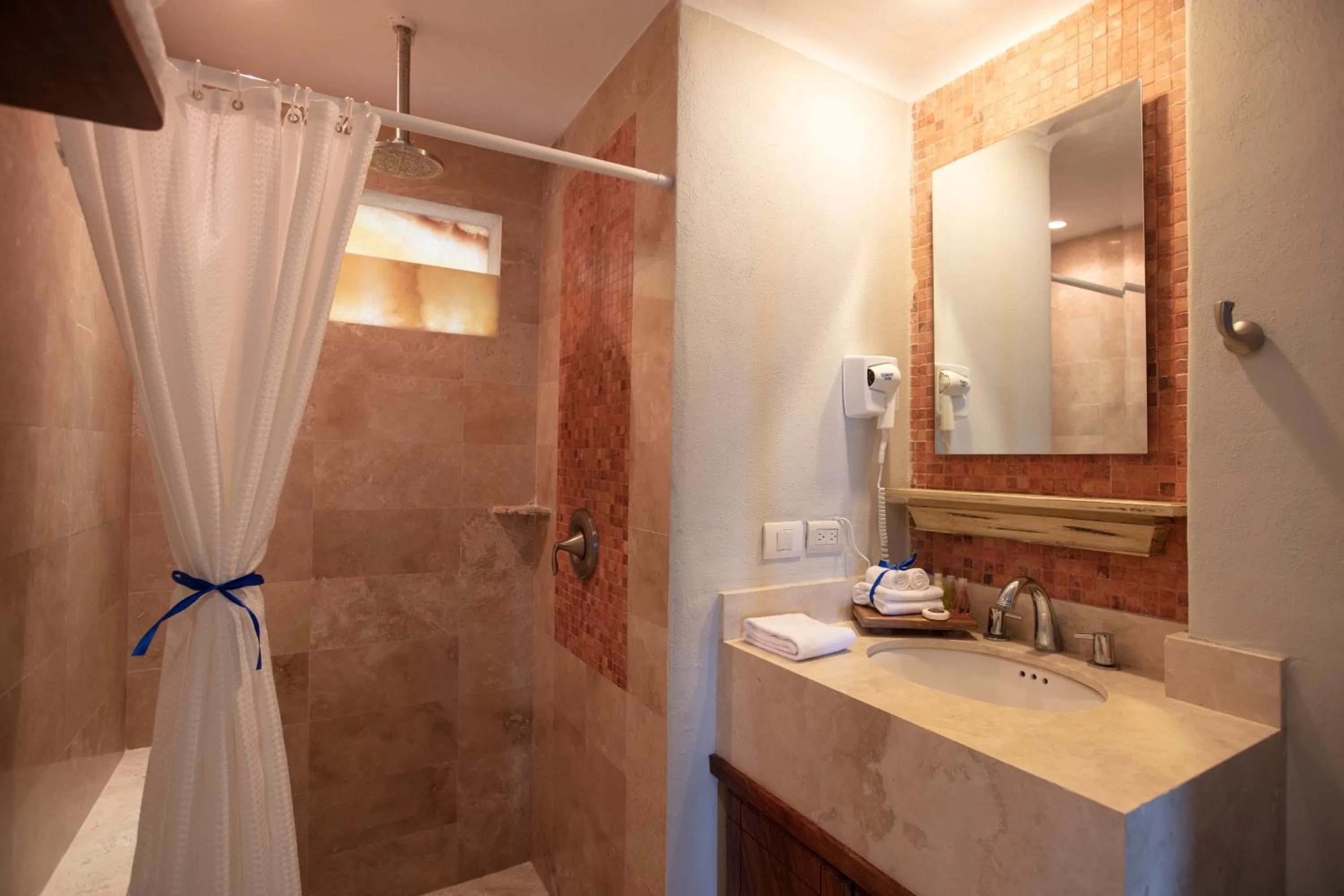 Bathroom in Blue Chairs Beachfront Resort Puerto Vallarta - Adults Only