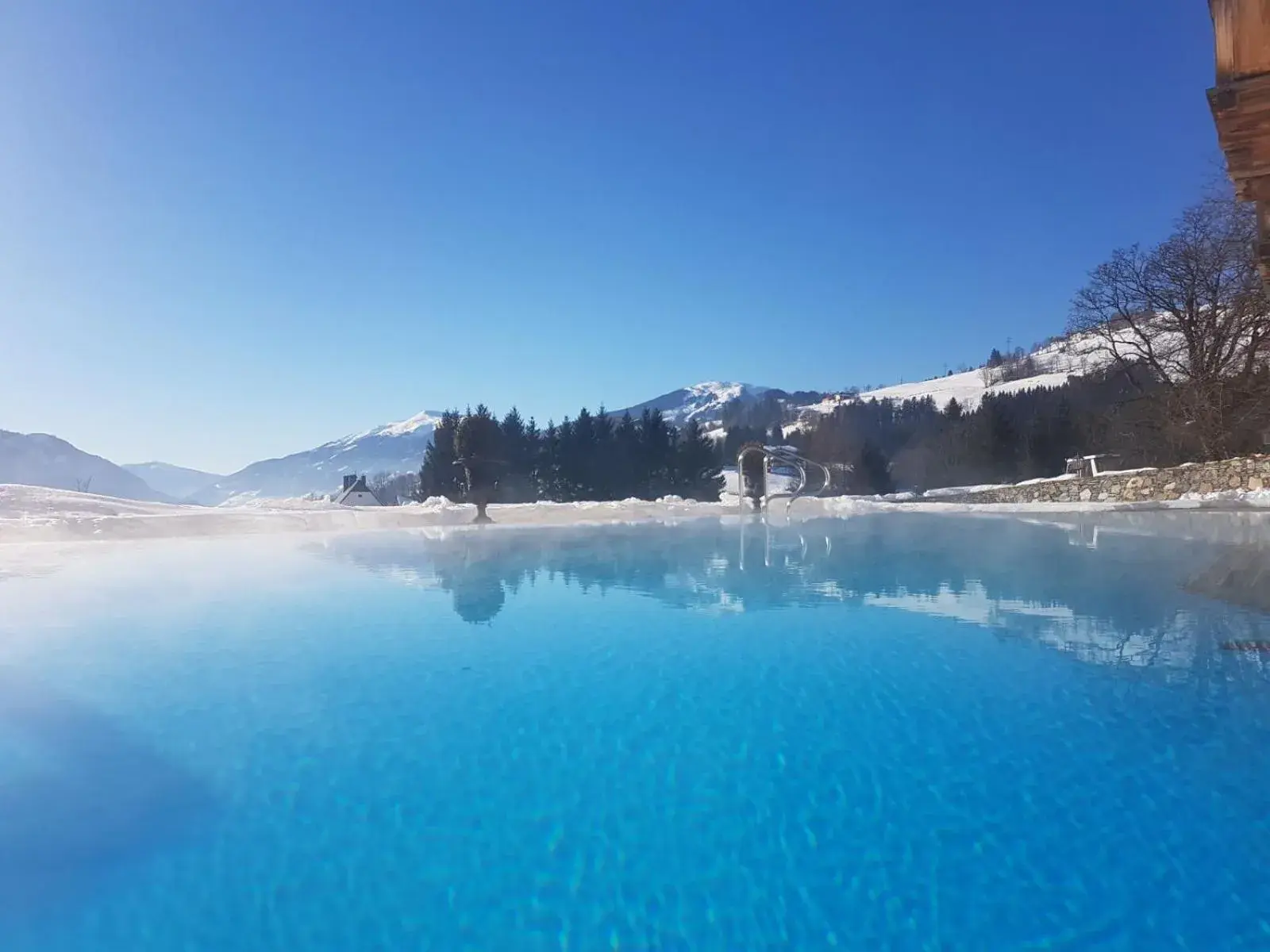 Swimming pool in Hotel Schloss Mittersill Swimming pool in Hotel Schloss Mittersill
