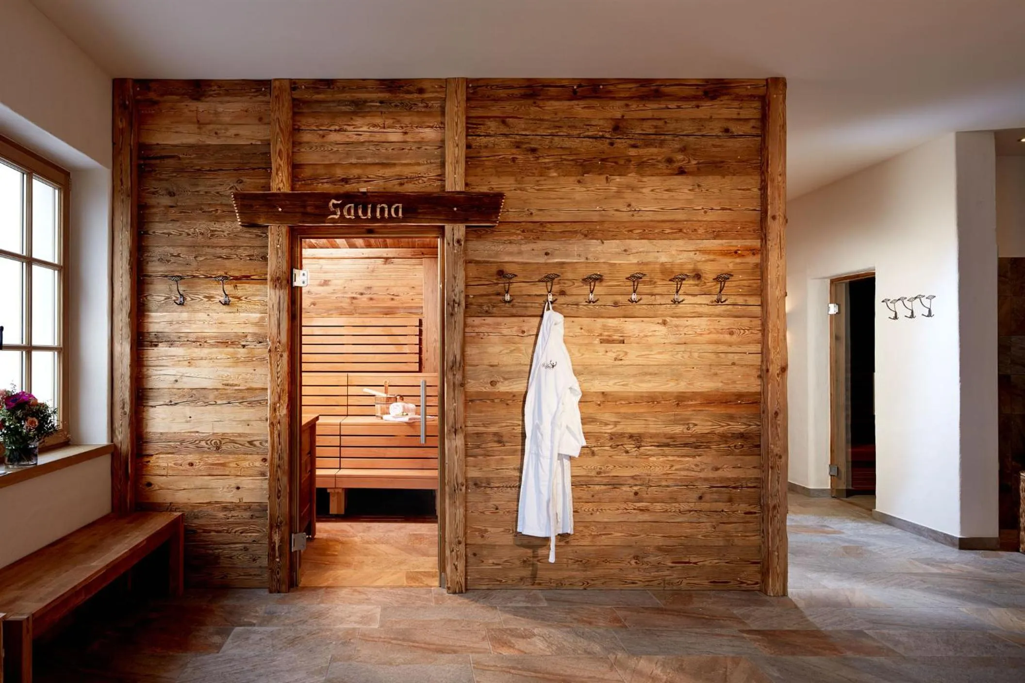 Sauna in Hotel Schloss Mittersill