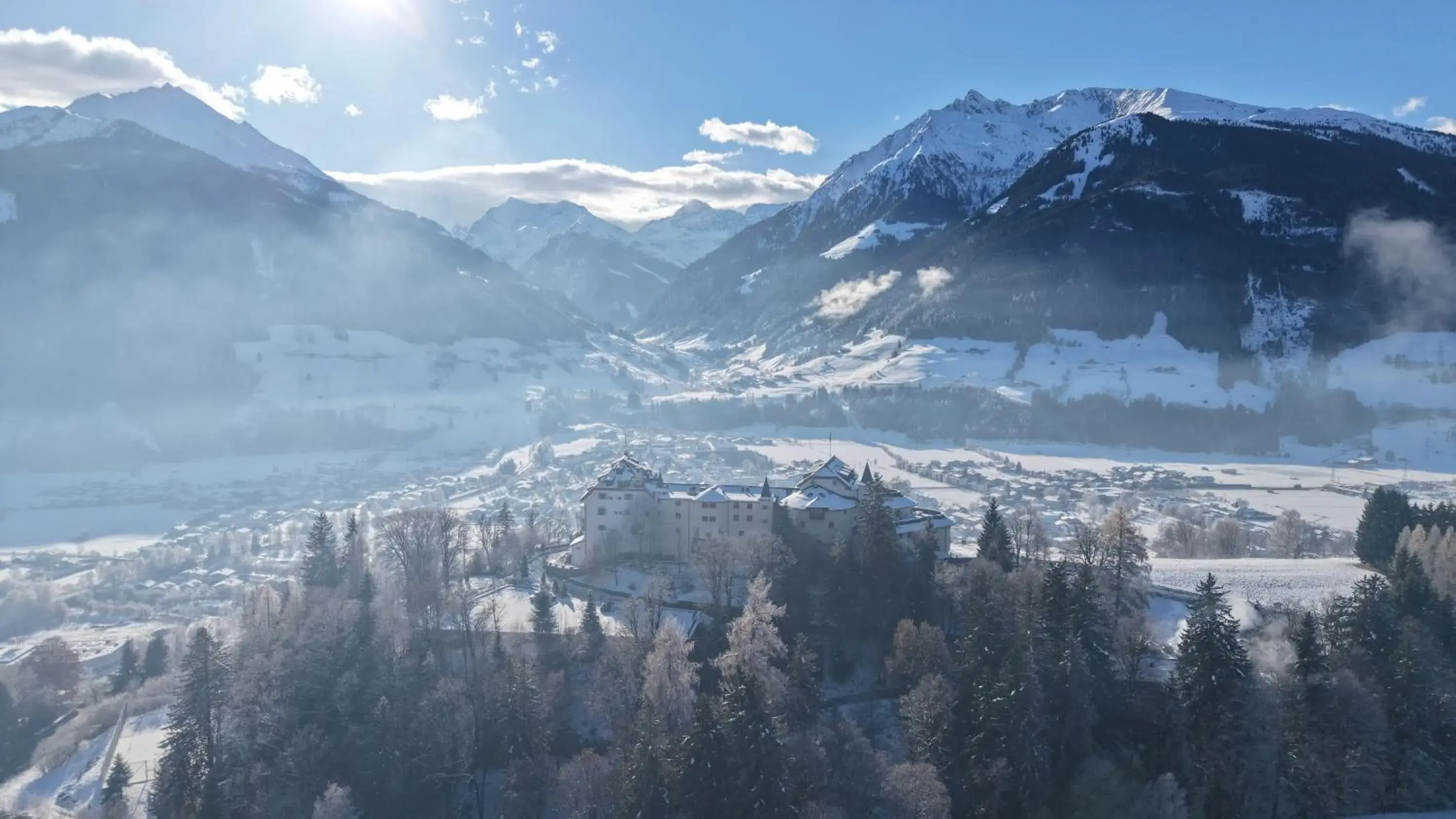 Property building in Hotel Schloss Mittersill Property building in Hotel Schloss Mittersill