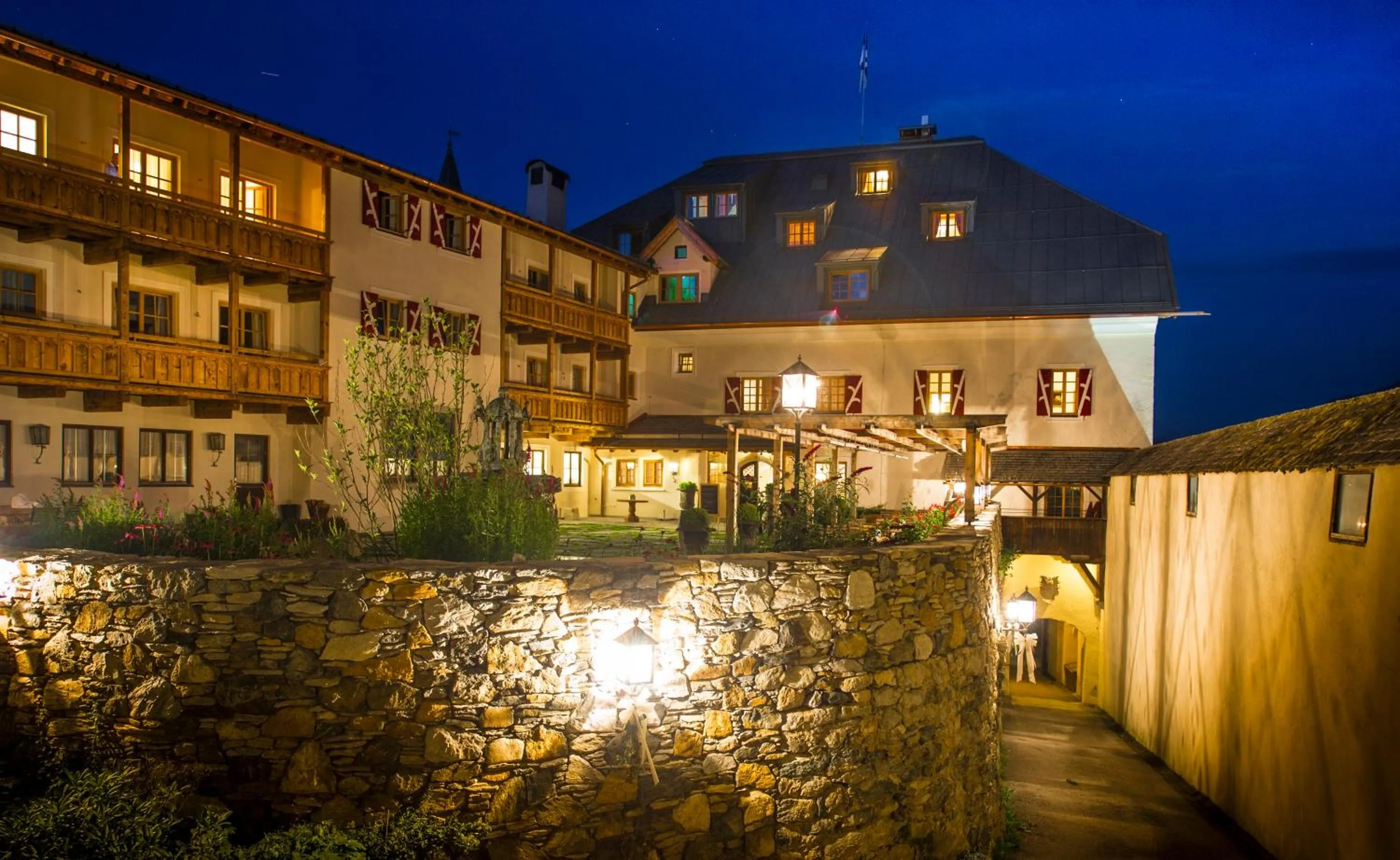 Property building in Hotel Schloss Mittersill