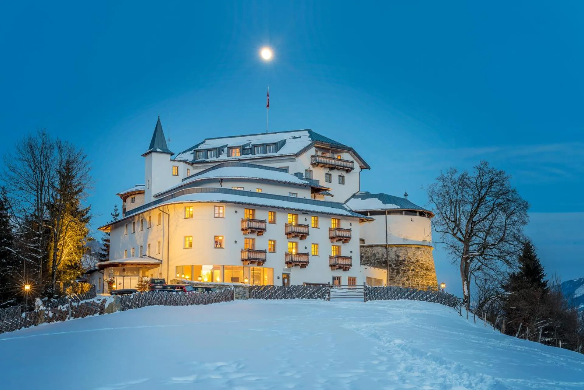 Property building in Hotel Schloss Mittersill