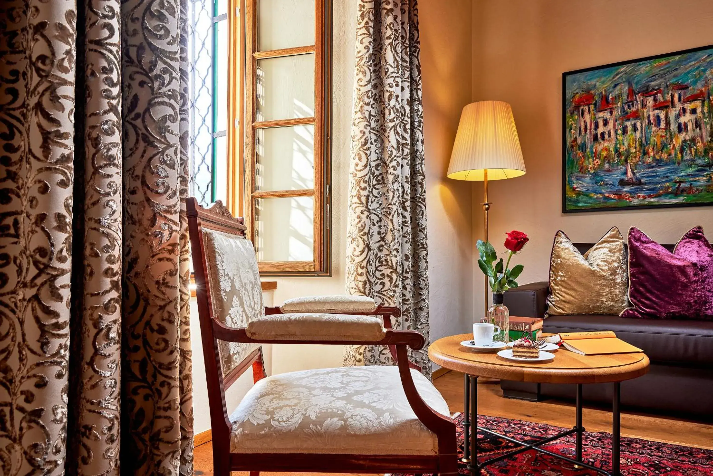 Bed in Hotel Schloss Mittersill Bed in Hotel Schloss Mittersill